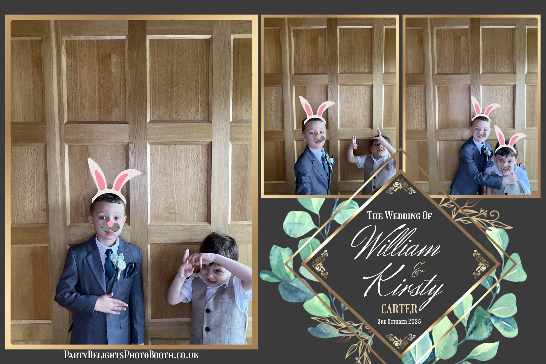 William and Kirsty Wedding | View more photos from the event at gallery.partydelightsphotobooth.co.uk/u/PartyDelightsPhotoBooth/William-and-Kirsty-Wedding
