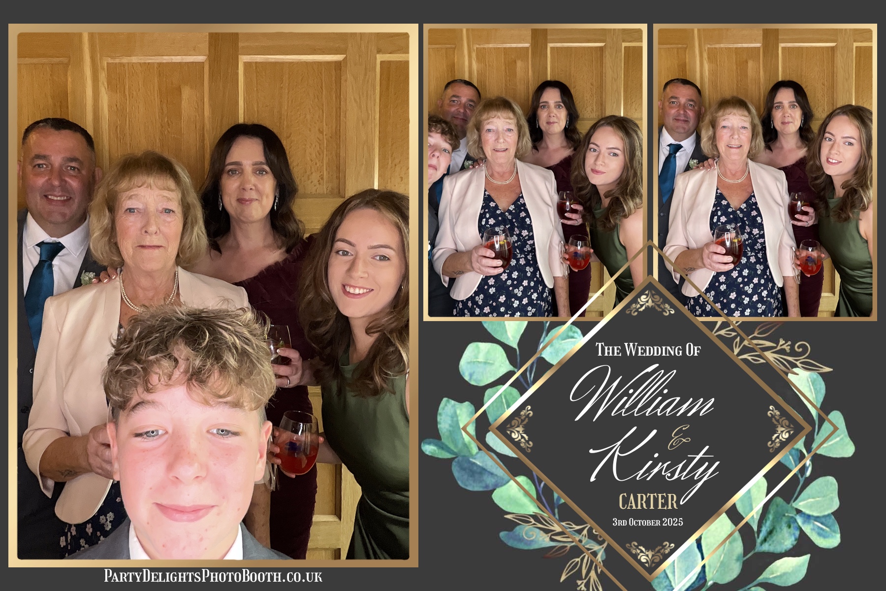 William and Kirsty Wedding | View more photos from the event at gallery.partydelightsphotobooth.co.uk/u/PartyDelightsPhotoBooth/William-and-Kirsty-Wedding