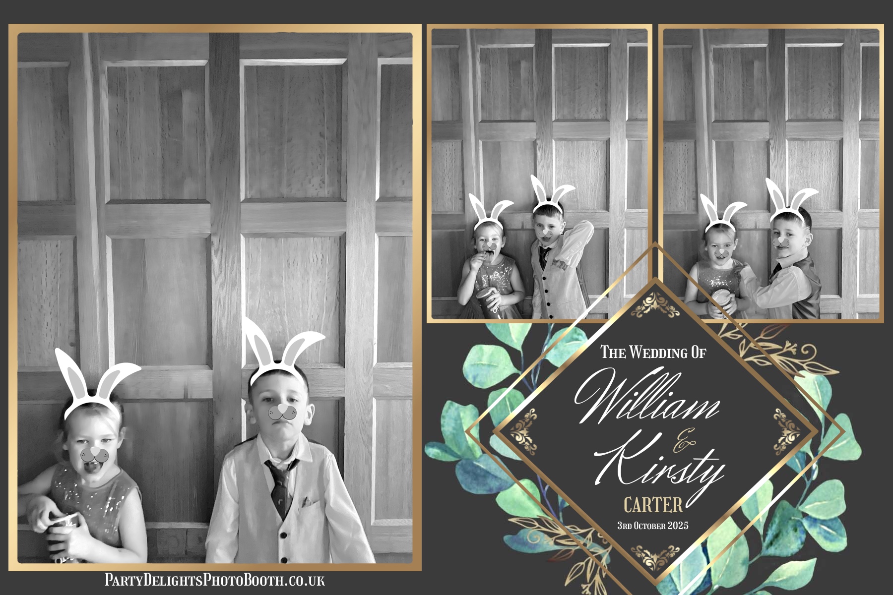 William and Kirsty Wedding | View more photos from the event at gallery.partydelightsphotobooth.co.uk/u/PartyDelightsPhotoBooth/William-and-Kirsty-Wedding