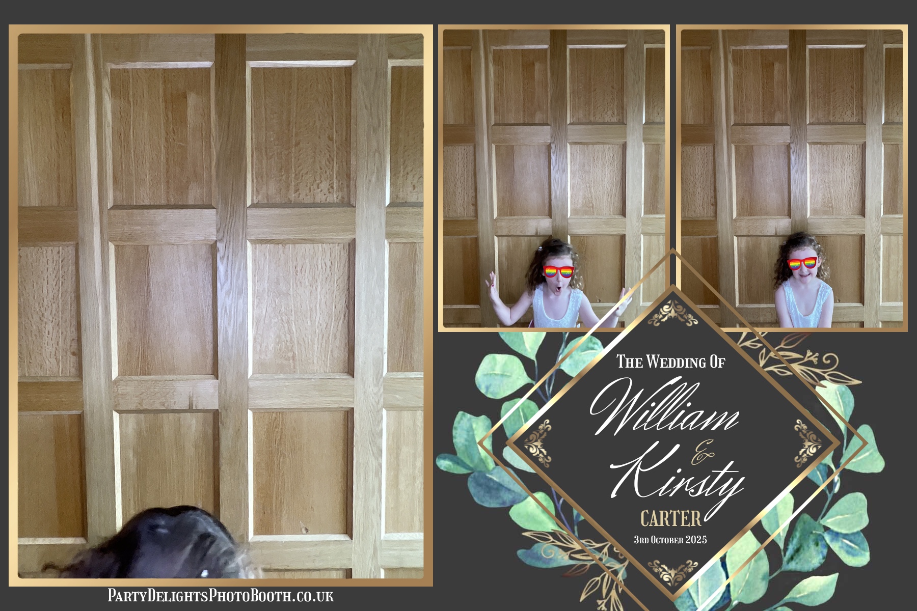 William and Kirsty Wedding | View more photos from the event at gallery.partydelightsphotobooth.co.uk/u/PartyDelightsPhotoBooth/William-and-Kirsty-Wedding