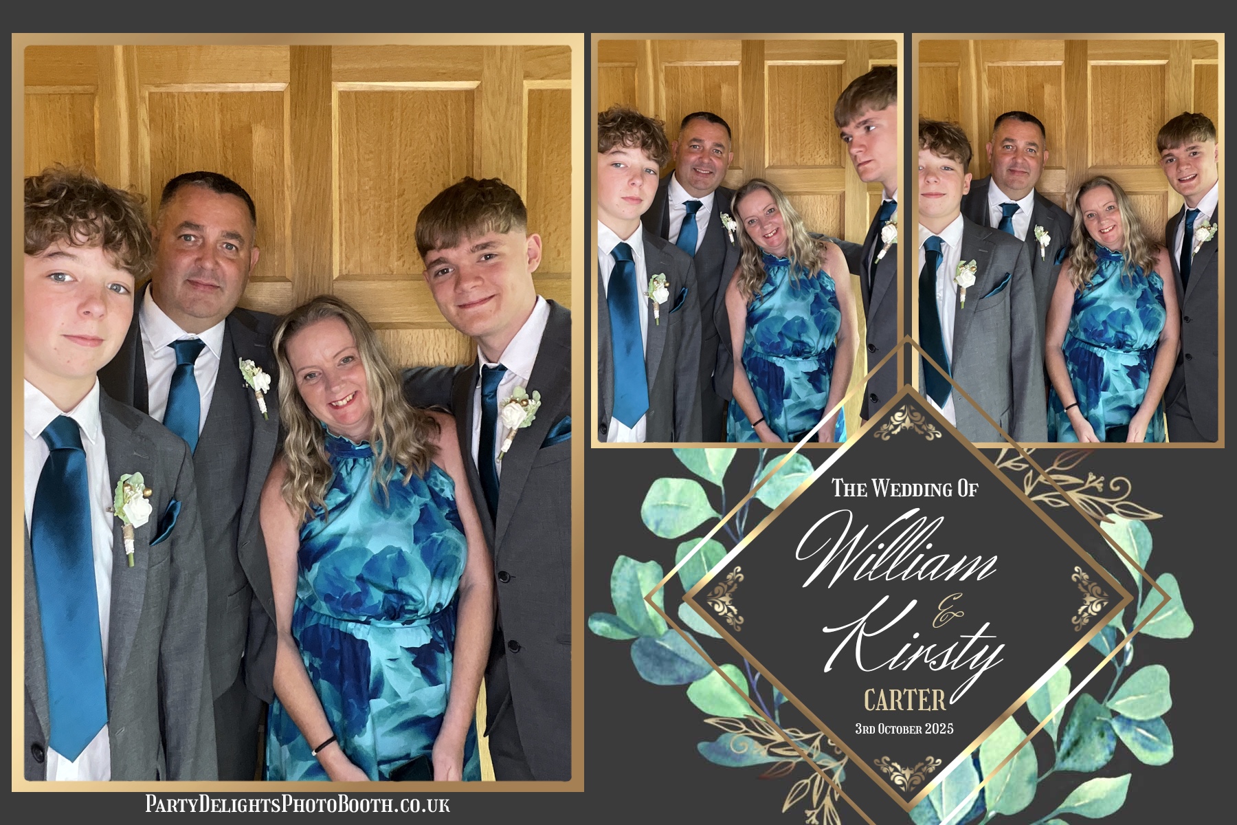 William and Kirsty Wedding | View more photos from the event at gallery.partydelightsphotobooth.co.uk/u/PartyDelightsPhotoBooth/William-and-Kirsty-Wedding