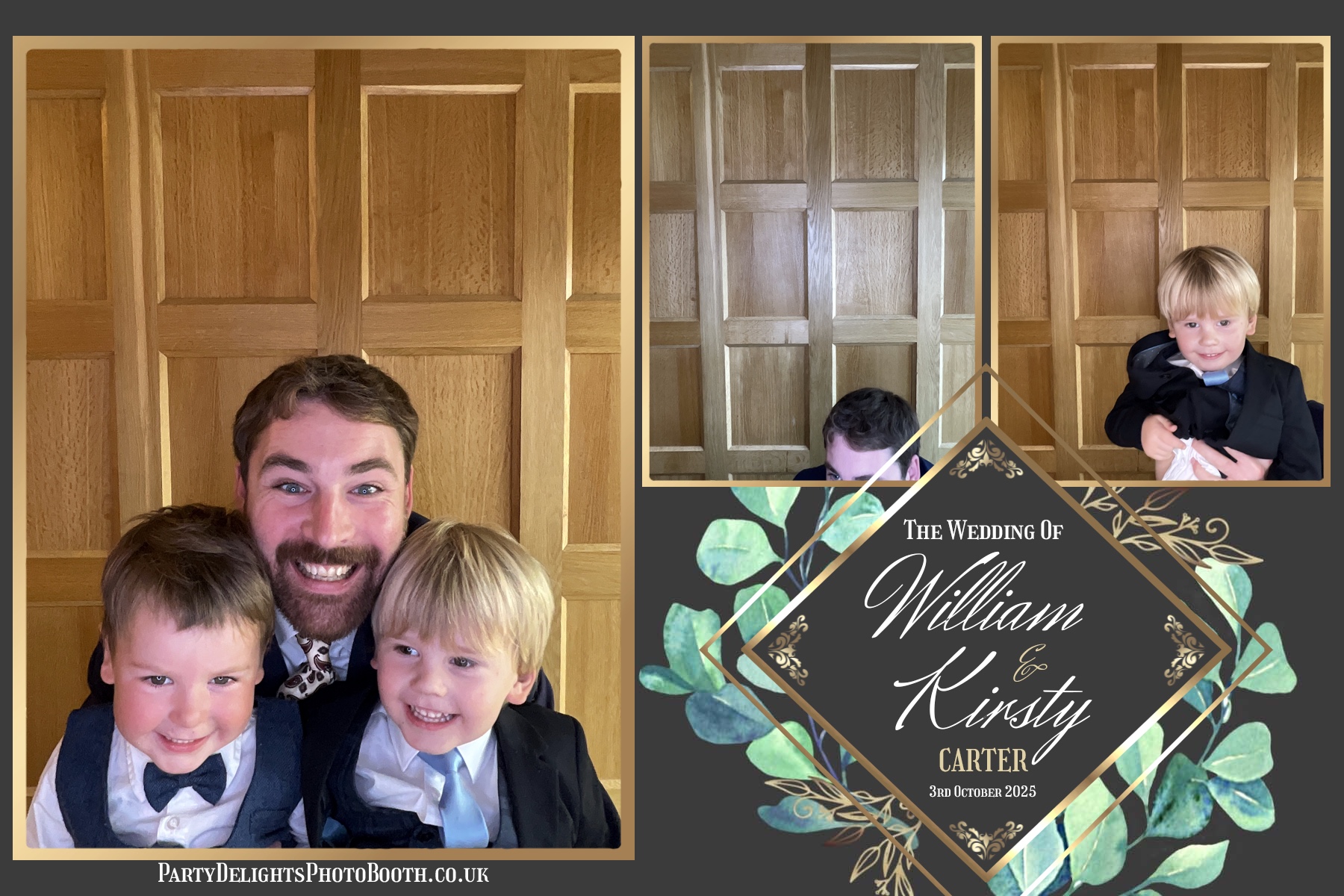 William and Kirsty Wedding | View more photos from the event at gallery.partydelightsphotobooth.co.uk/u/PartyDelightsPhotoBooth/William-and-Kirsty-Wedding