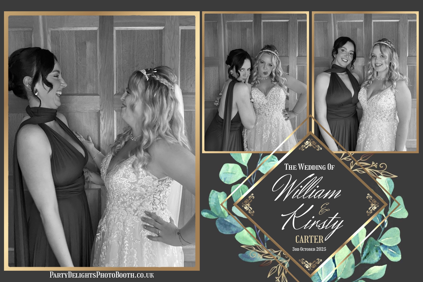 William and Kirsty Wedding | View more photos from the event at gallery.partydelightsphotobooth.co.uk/u/PartyDelightsPhotoBooth/William-and-Kirsty-Wedding