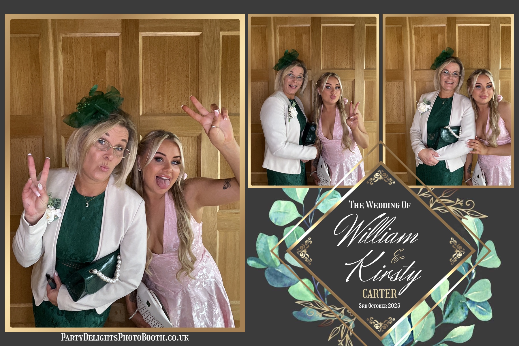 William and Kirsty Wedding | View more photos from the event at gallery.partydelightsphotobooth.co.uk/u/PartyDelightsPhotoBooth/William-and-Kirsty-Wedding
