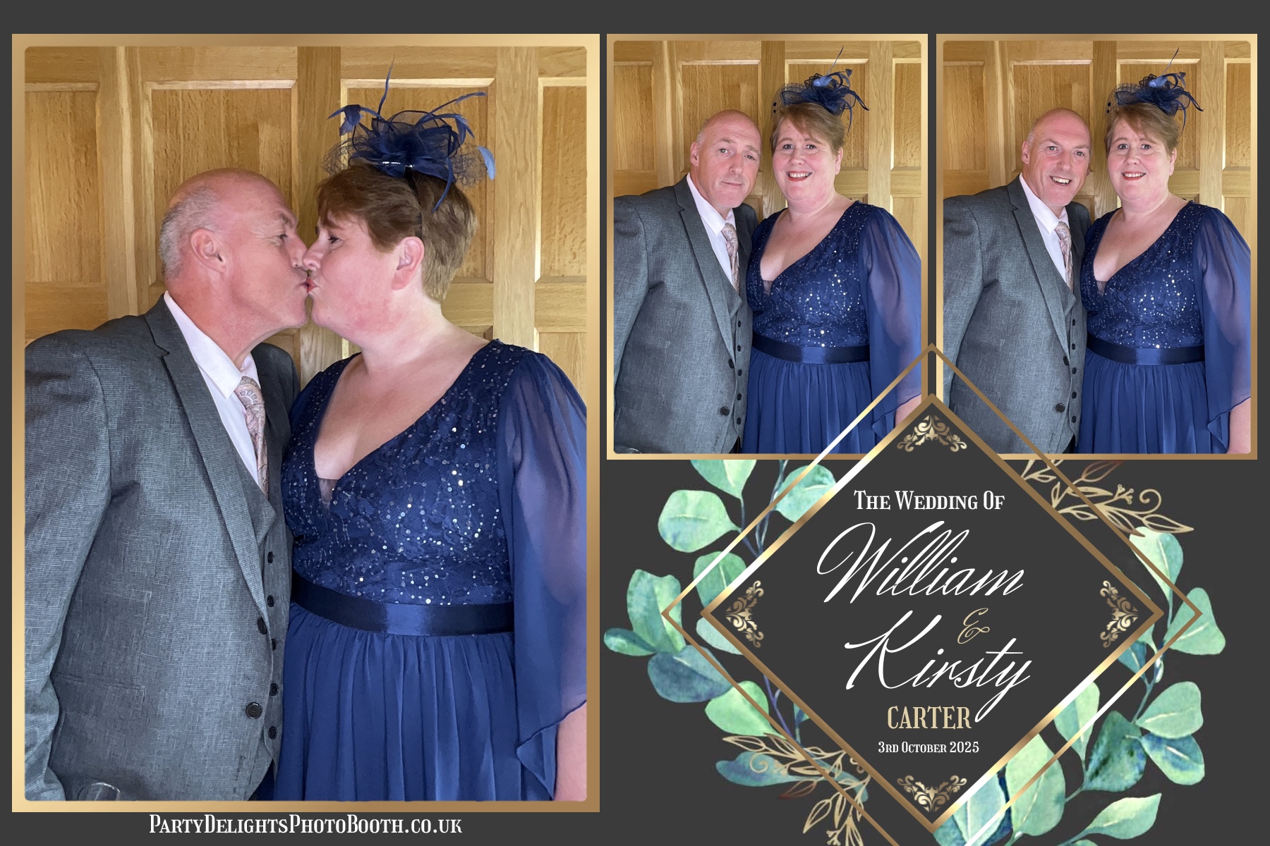 William and Kirsty Wedding | View more photos from the event at gallery.partydelightsphotobooth.co.uk/u/PartyDelightsPhotoBooth/William-and-Kirsty-Wedding