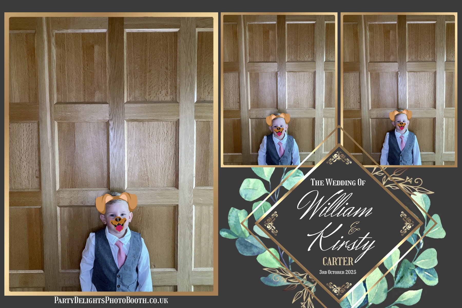 William and Kirsty Wedding | View more photos from the event at gallery.partydelightsphotobooth.co.uk/u/PartyDelightsPhotoBooth/William-and-Kirsty-Wedding