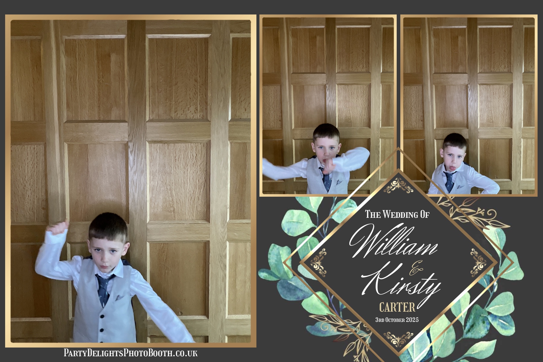 William and Kirsty Wedding | View more photos from the event at gallery.partydelightsphotobooth.co.uk/u/PartyDelightsPhotoBooth/William-and-Kirsty-Wedding