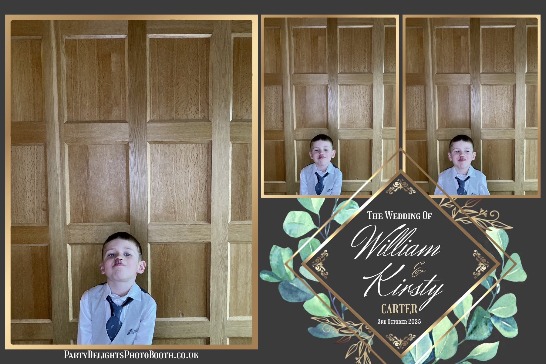 William and Kirsty Wedding | View more photos from the event at gallery.partydelightsphotobooth.co.uk/u/PartyDelightsPhotoBooth/William-and-Kirsty-Wedding