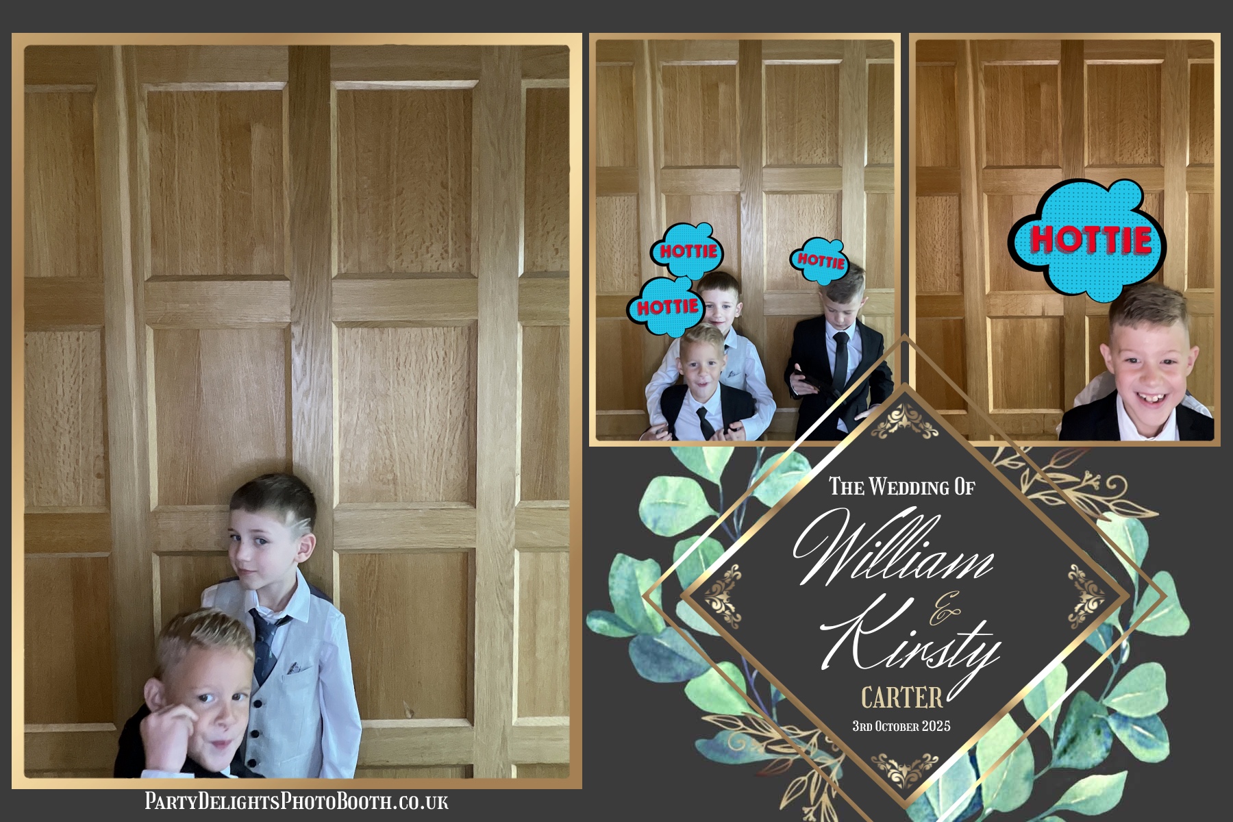 William and Kirsty Wedding | View more photos from the event at gallery.partydelightsphotobooth.co.uk/u/PartyDelightsPhotoBooth/William-and-Kirsty-Wedding