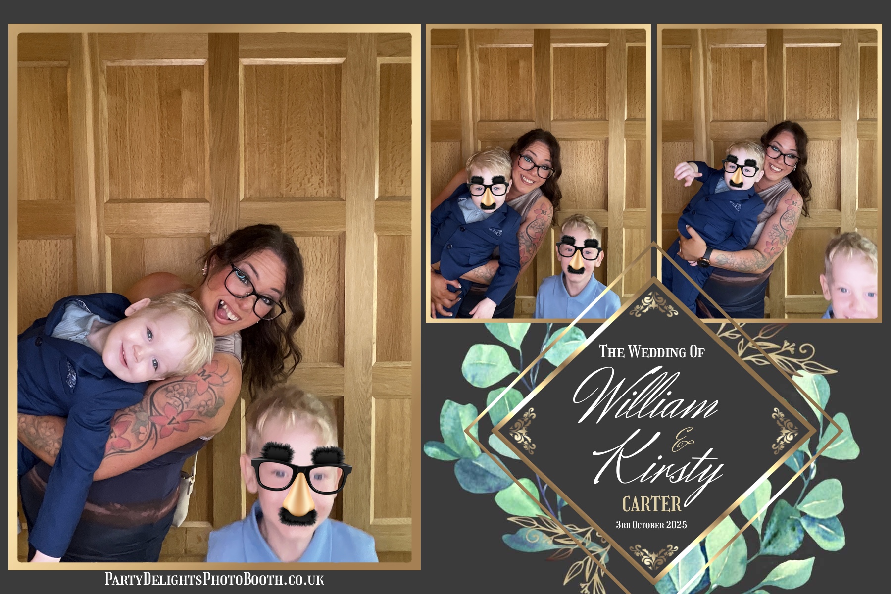 William and Kirsty Wedding | View more photos from the event at gallery.partydelightsphotobooth.co.uk/u/PartyDelightsPhotoBooth/William-and-Kirsty-Wedding