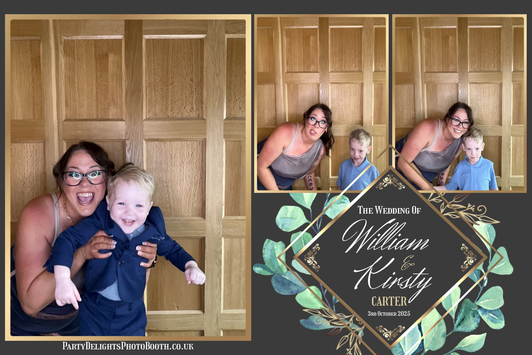 William and Kirsty Wedding | View more photos from the event at gallery.partydelightsphotobooth.co.uk/u/PartyDelightsPhotoBooth/William-and-Kirsty-Wedding