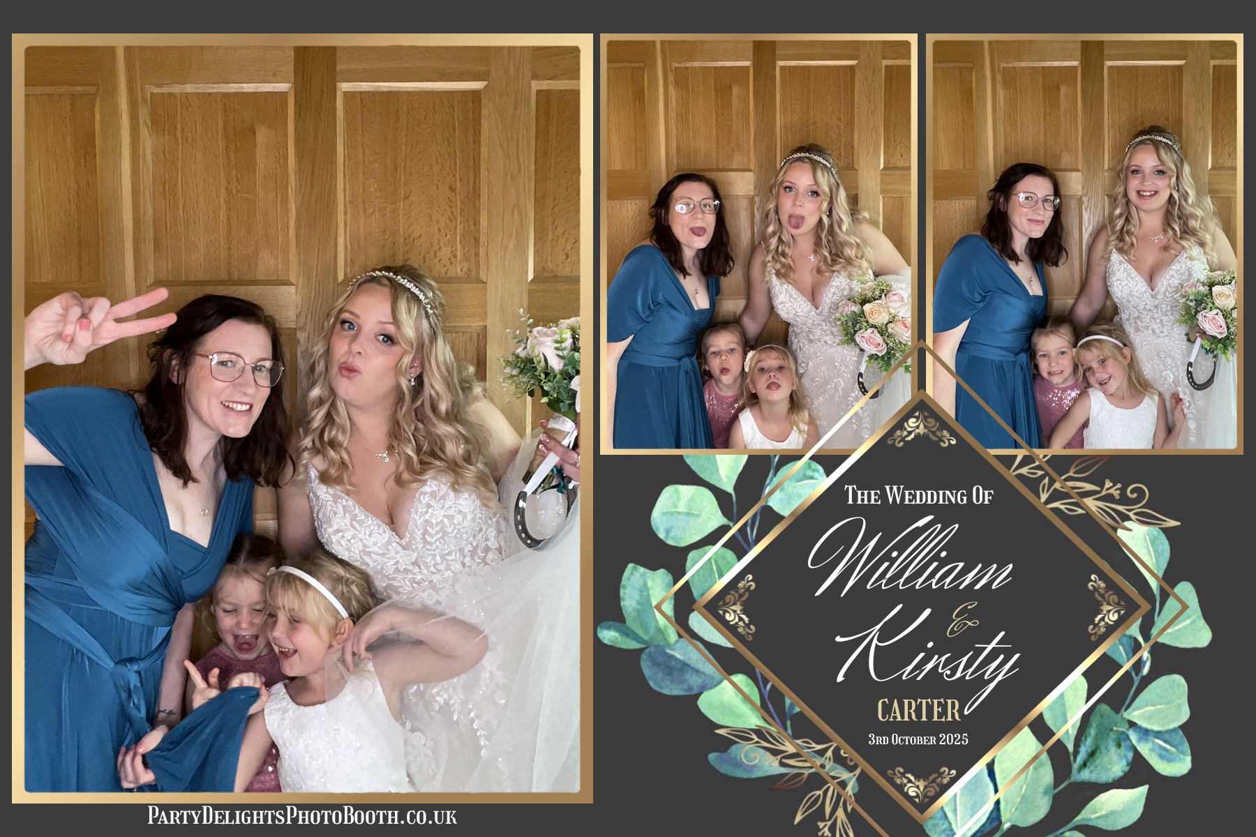 William and Kirsty Wedding | View more photos from the event at gallery.partydelightsphotobooth.co.uk/u/PartyDelightsPhotoBooth/William-and-Kirsty-Wedding