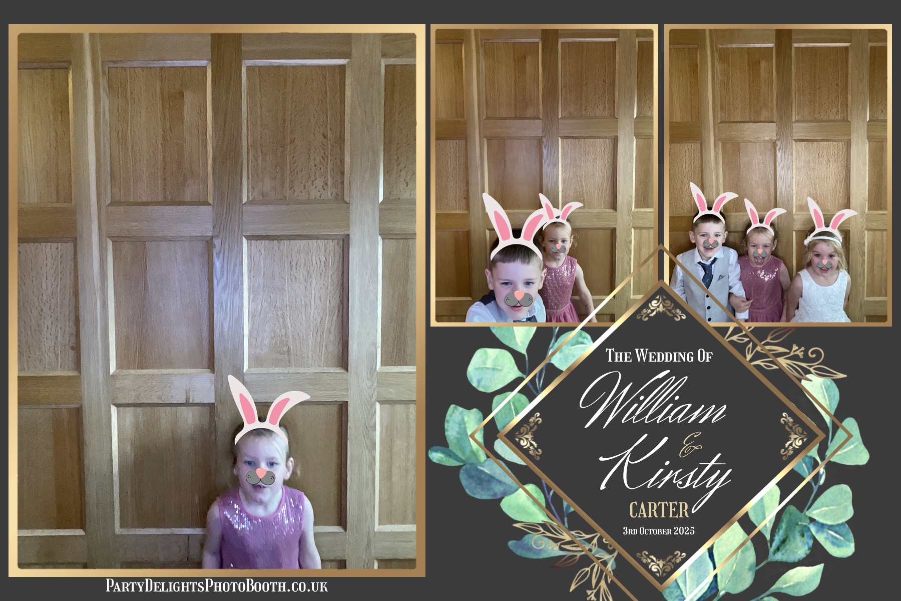 William and Kirsty Wedding | View more photos from the event at gallery.partydelightsphotobooth.co.uk/u/PartyDelightsPhotoBooth/William-and-Kirsty-Wedding