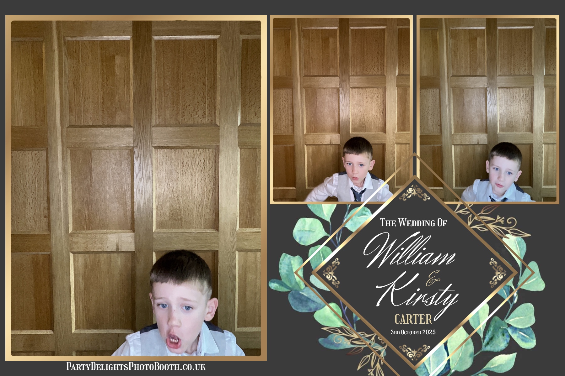 William and Kirsty Wedding | View more photos from the event at gallery.partydelightsphotobooth.co.uk/u/PartyDelightsPhotoBooth/William-and-Kirsty-Wedding