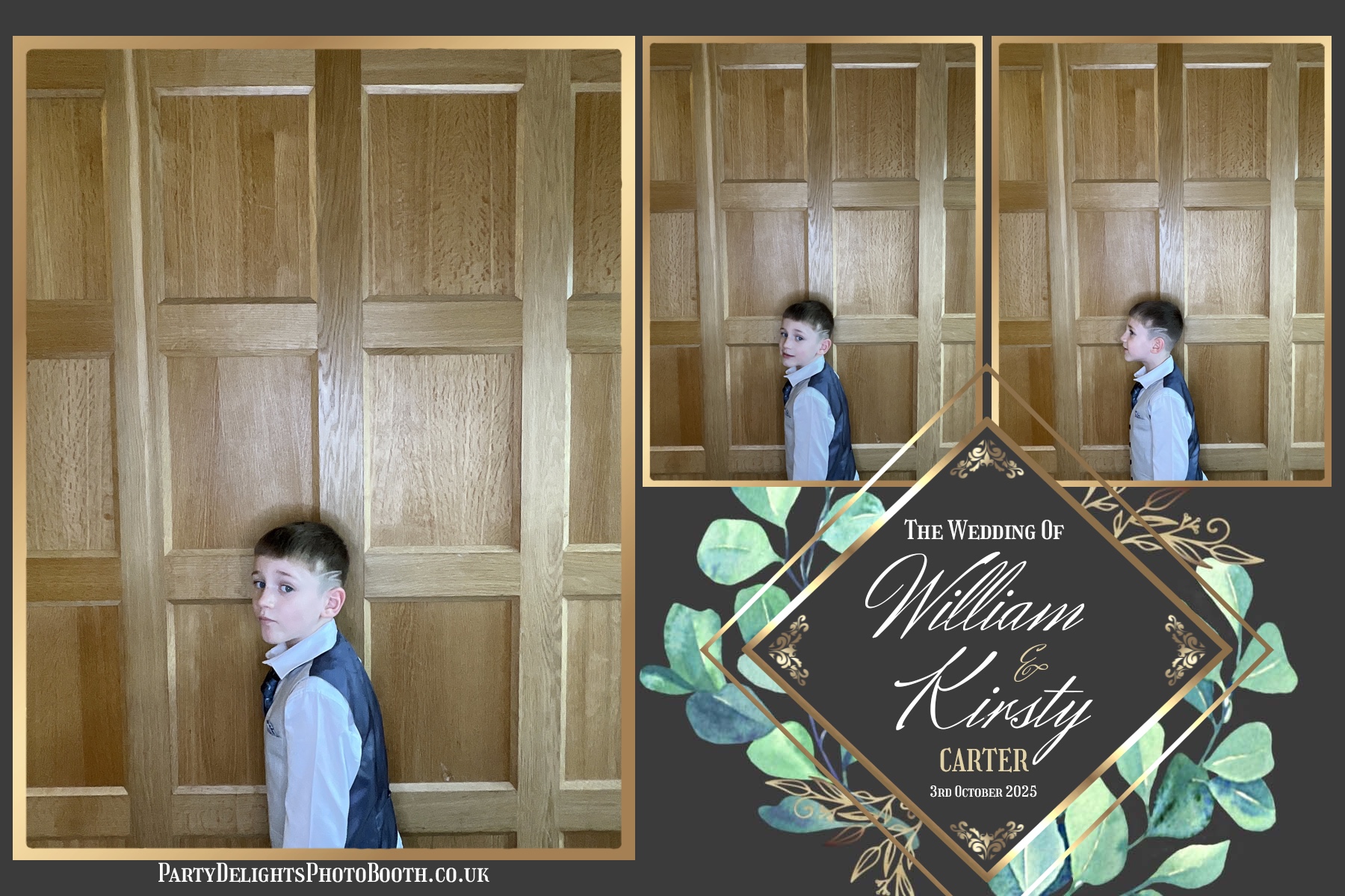William and Kirsty Wedding | View more photos from the event at gallery.partydelightsphotobooth.co.uk/u/PartyDelightsPhotoBooth/William-and-Kirsty-Wedding
