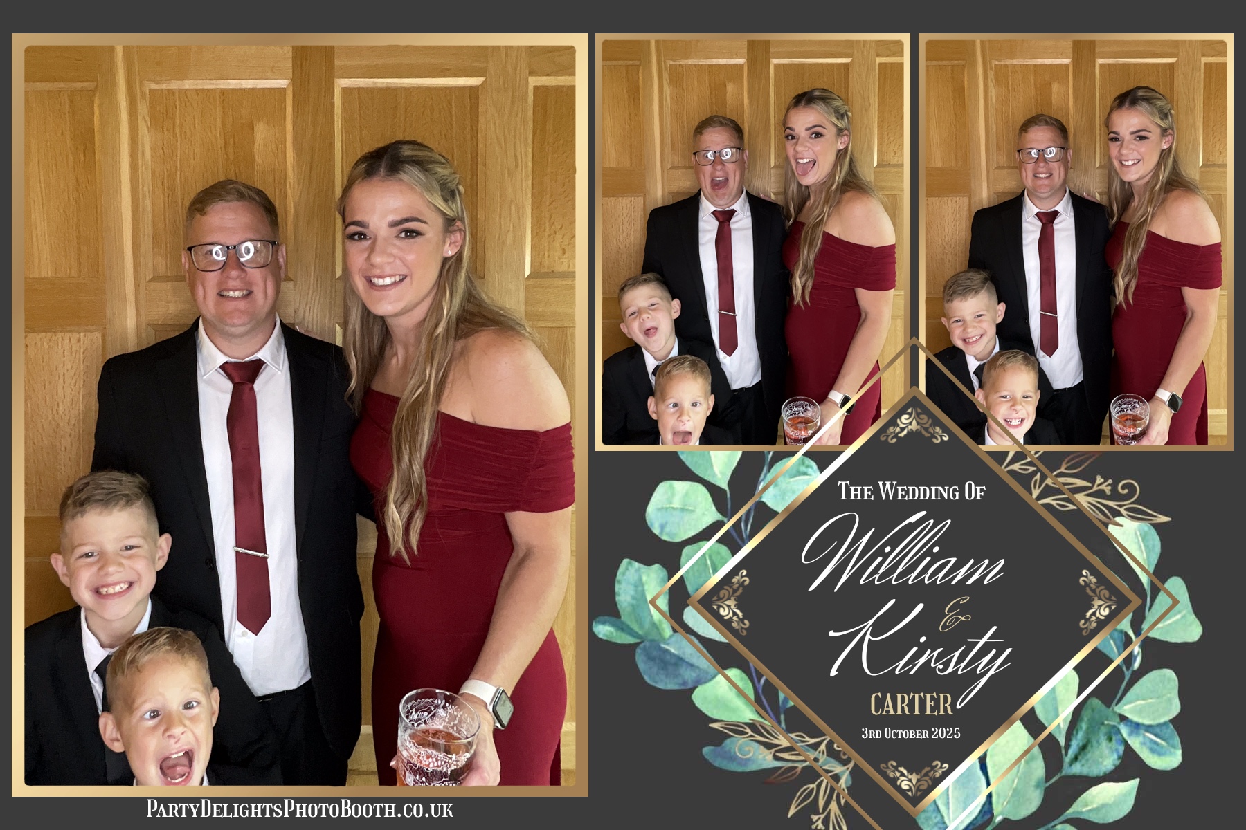 William and Kirsty Wedding | View more photos from the event at gallery.partydelightsphotobooth.co.uk/u/PartyDelightsPhotoBooth/William-and-Kirsty-Wedding