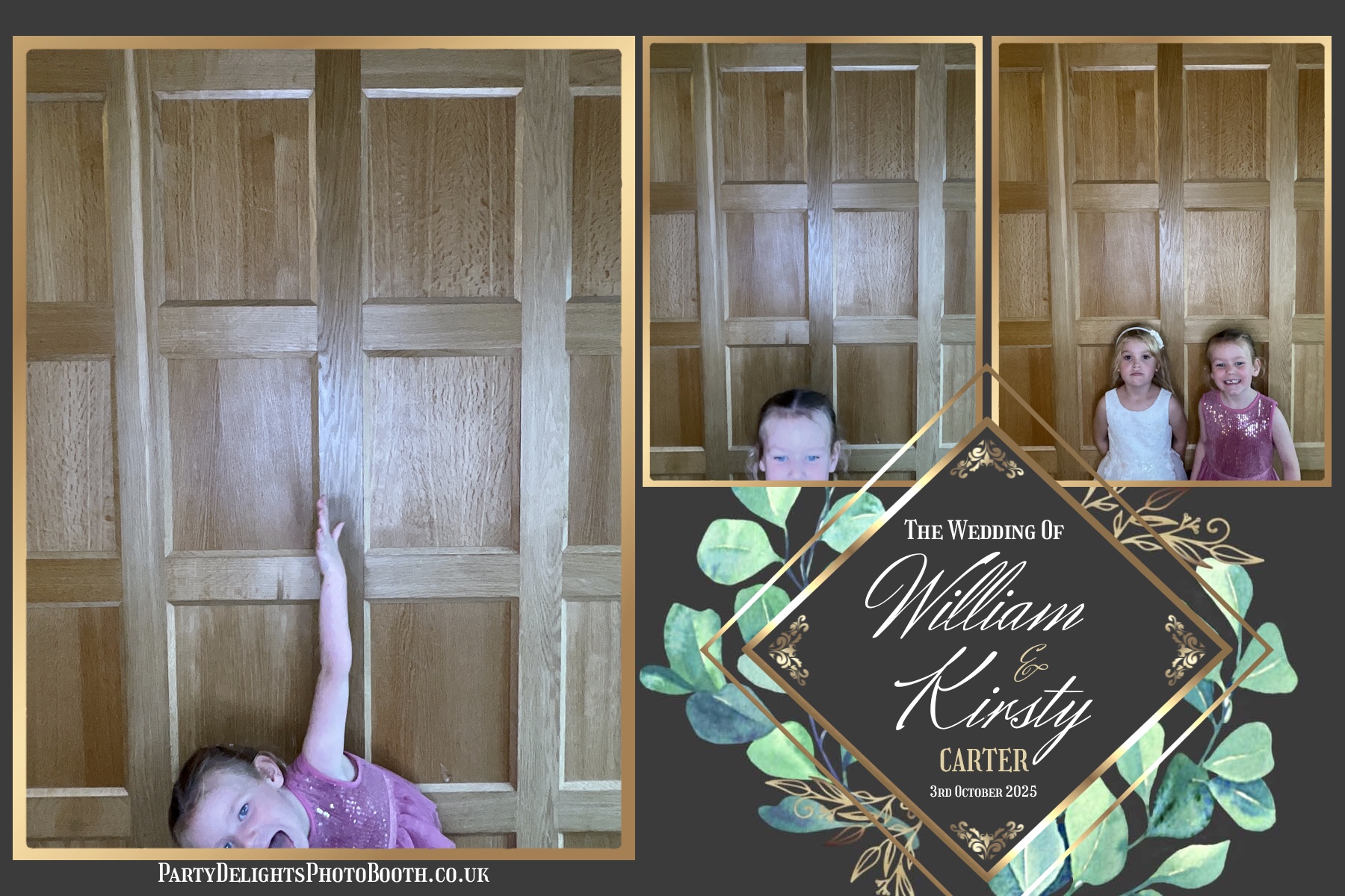William and Kirsty Wedding | View more photos from the event at gallery.partydelightsphotobooth.co.uk/u/PartyDelightsPhotoBooth/William-and-Kirsty-Wedding