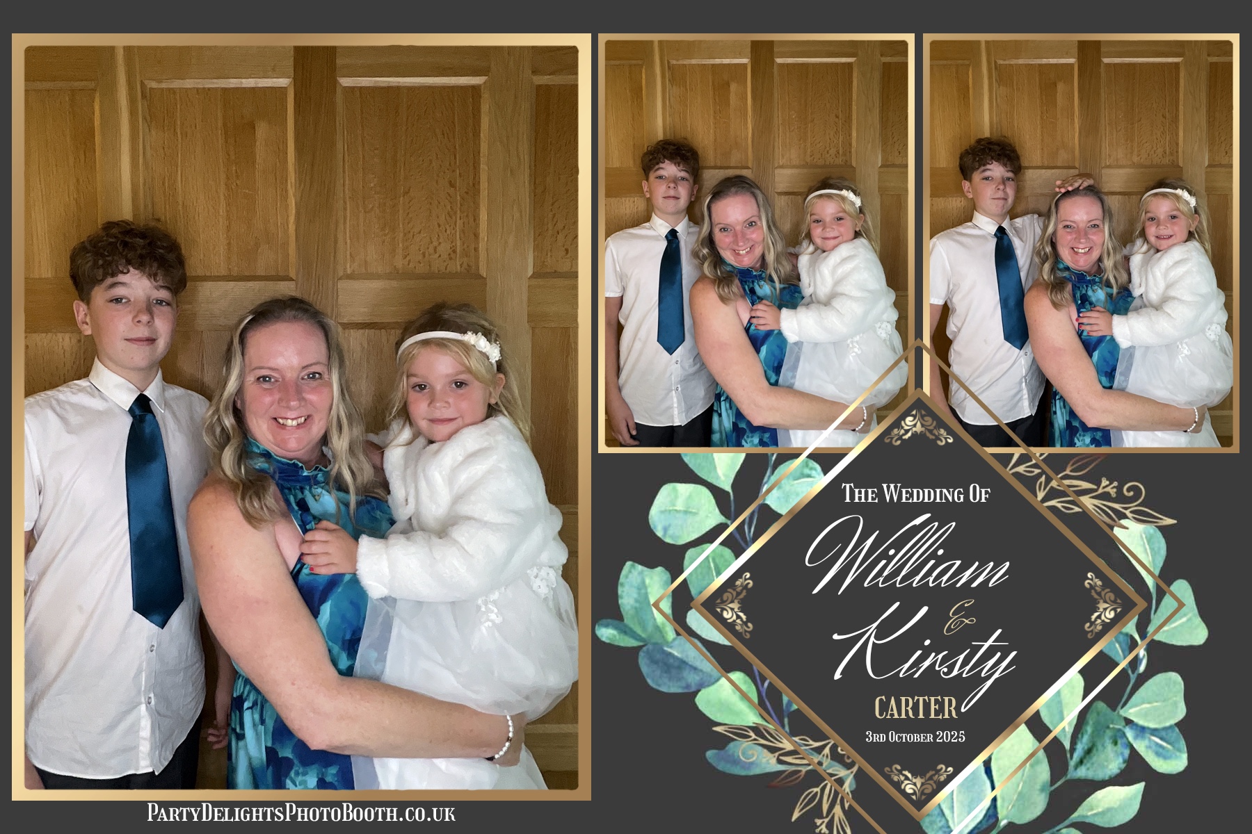 William and Kirsty Wedding | View more photos from the event at gallery.partydelightsphotobooth.co.uk/u/PartyDelightsPhotoBooth/William-and-Kirsty-Wedding