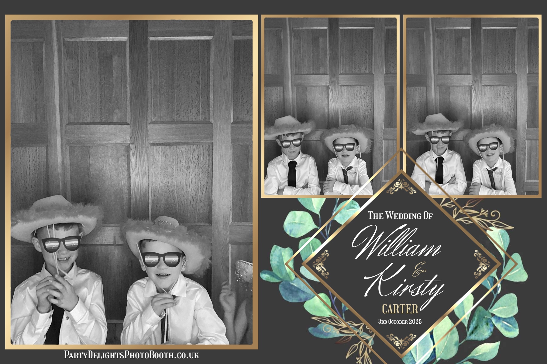 William and Kirsty Wedding | View more photos from the event at gallery.partydelightsphotobooth.co.uk/u/PartyDelightsPhotoBooth/William-and-Kirsty-Wedding