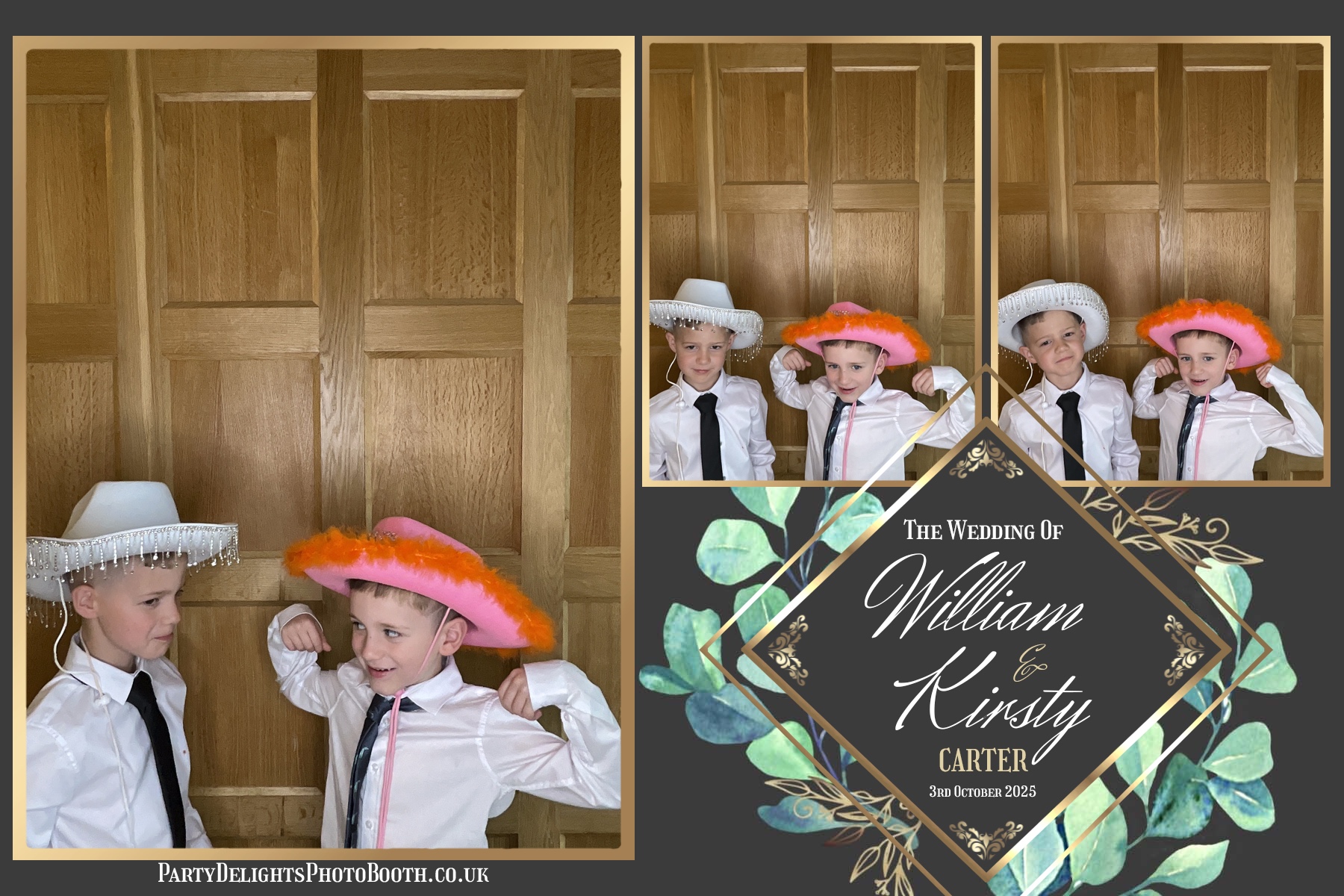 William and Kirsty Wedding | View more photos from the event at gallery.partydelightsphotobooth.co.uk/u/PartyDelightsPhotoBooth/William-and-Kirsty-Wedding