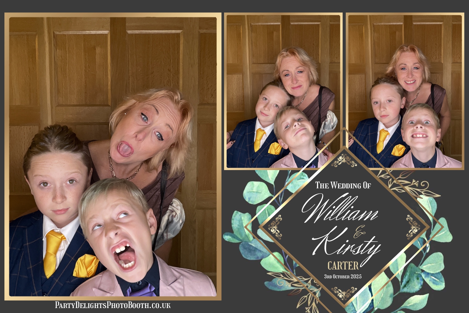 William and Kirsty Wedding | View more photos from the event at gallery.partydelightsphotobooth.co.uk/u/PartyDelightsPhotoBooth/William-and-Kirsty-Wedding