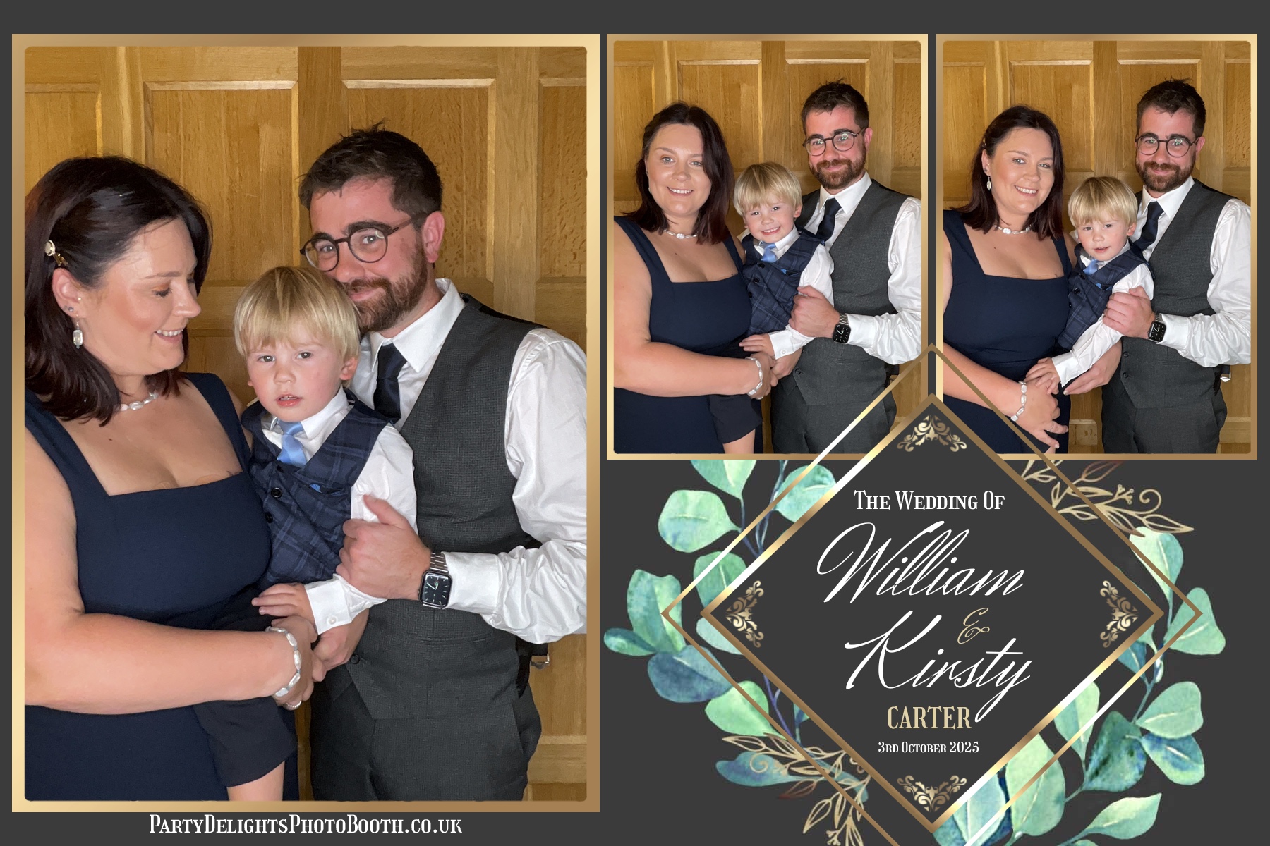 William and Kirsty Wedding | View more photos from the event at gallery.partydelightsphotobooth.co.uk/u/PartyDelightsPhotoBooth/William-and-Kirsty-Wedding