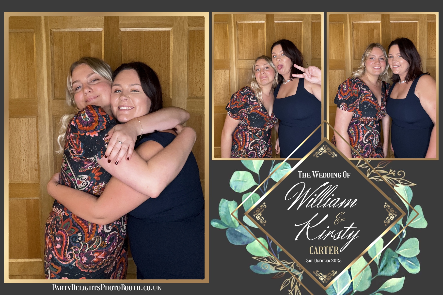 William and Kirsty Wedding | View more photos from the event at gallery.partydelightsphotobooth.co.uk/u/PartyDelightsPhotoBooth/William-and-Kirsty-Wedding