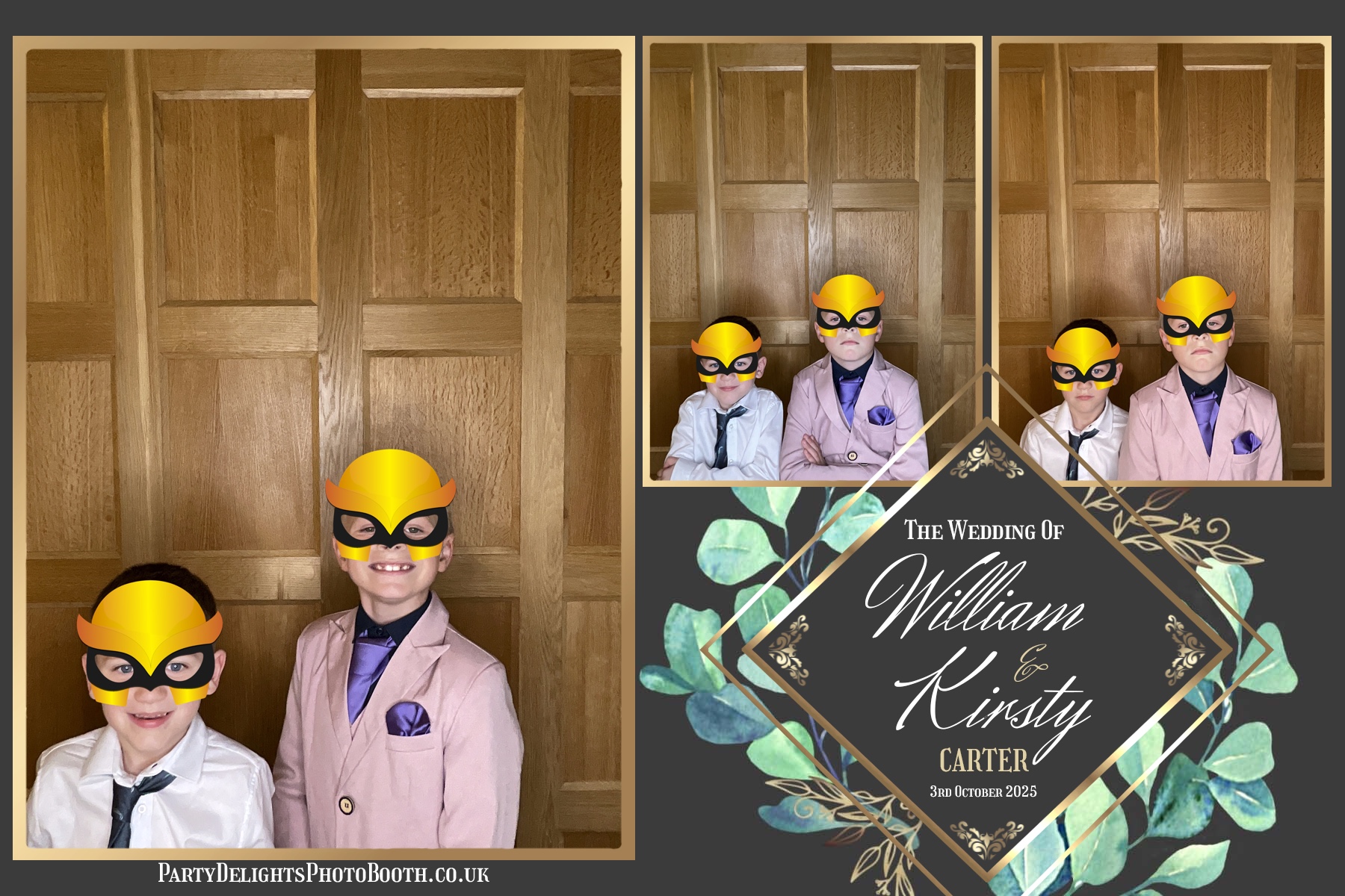 William and Kirsty Wedding | View more photos from the event at gallery.partydelightsphotobooth.co.uk/u/PartyDelightsPhotoBooth/William-and-Kirsty-Wedding