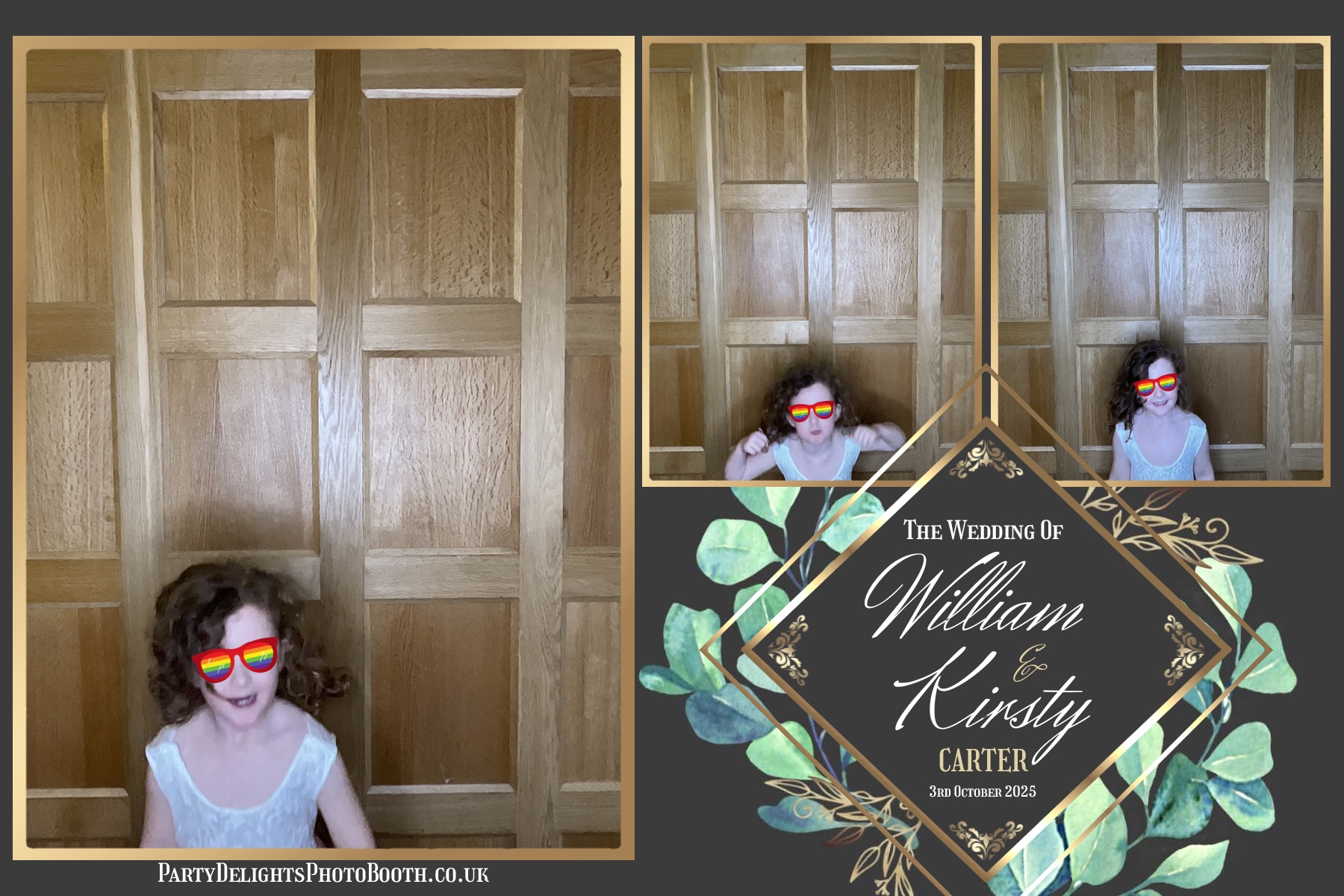 William and Kirsty Wedding | View more photos from the event at gallery.partydelightsphotobooth.co.uk/u/PartyDelightsPhotoBooth/William-and-Kirsty-Wedding