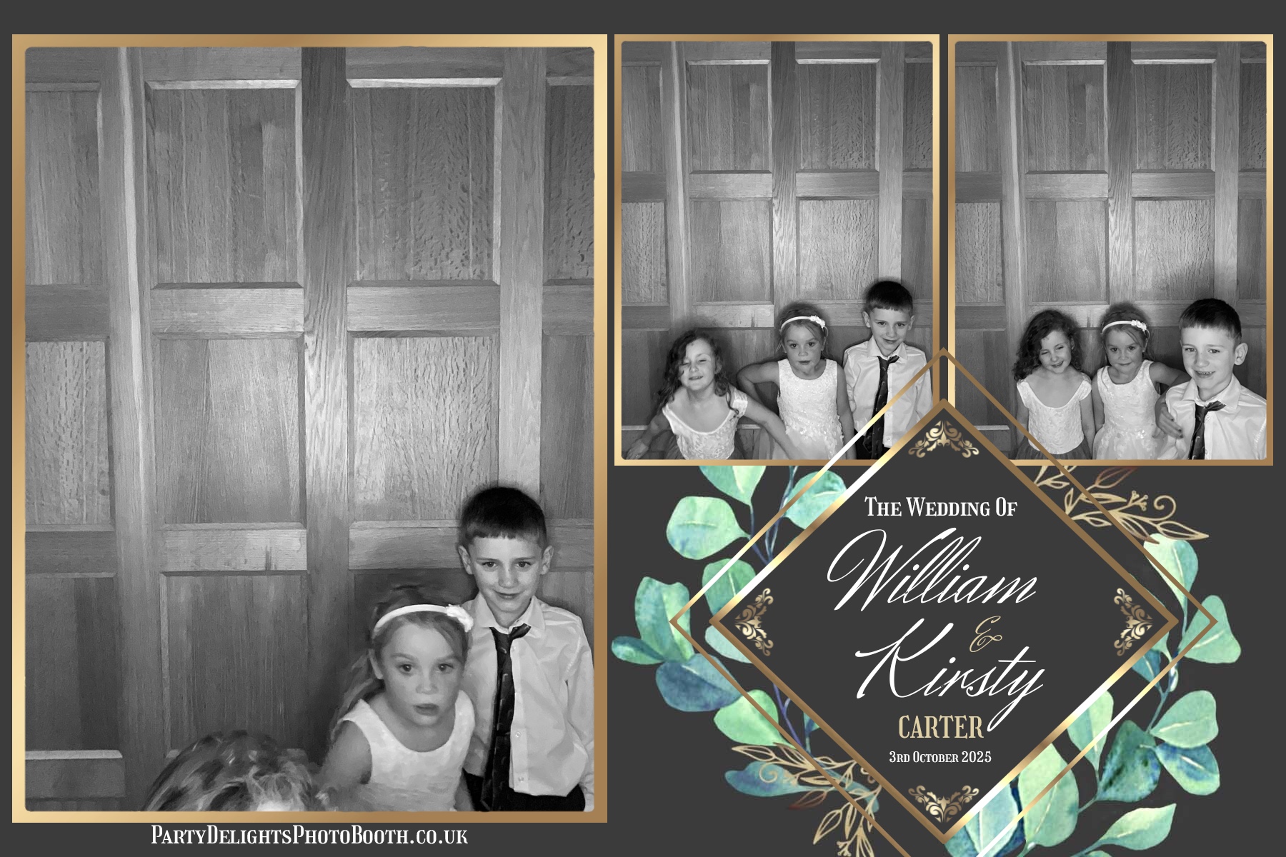 William and Kirsty Wedding | View more photos from the event at gallery.partydelightsphotobooth.co.uk/u/PartyDelightsPhotoBooth/William-and-Kirsty-Wedding