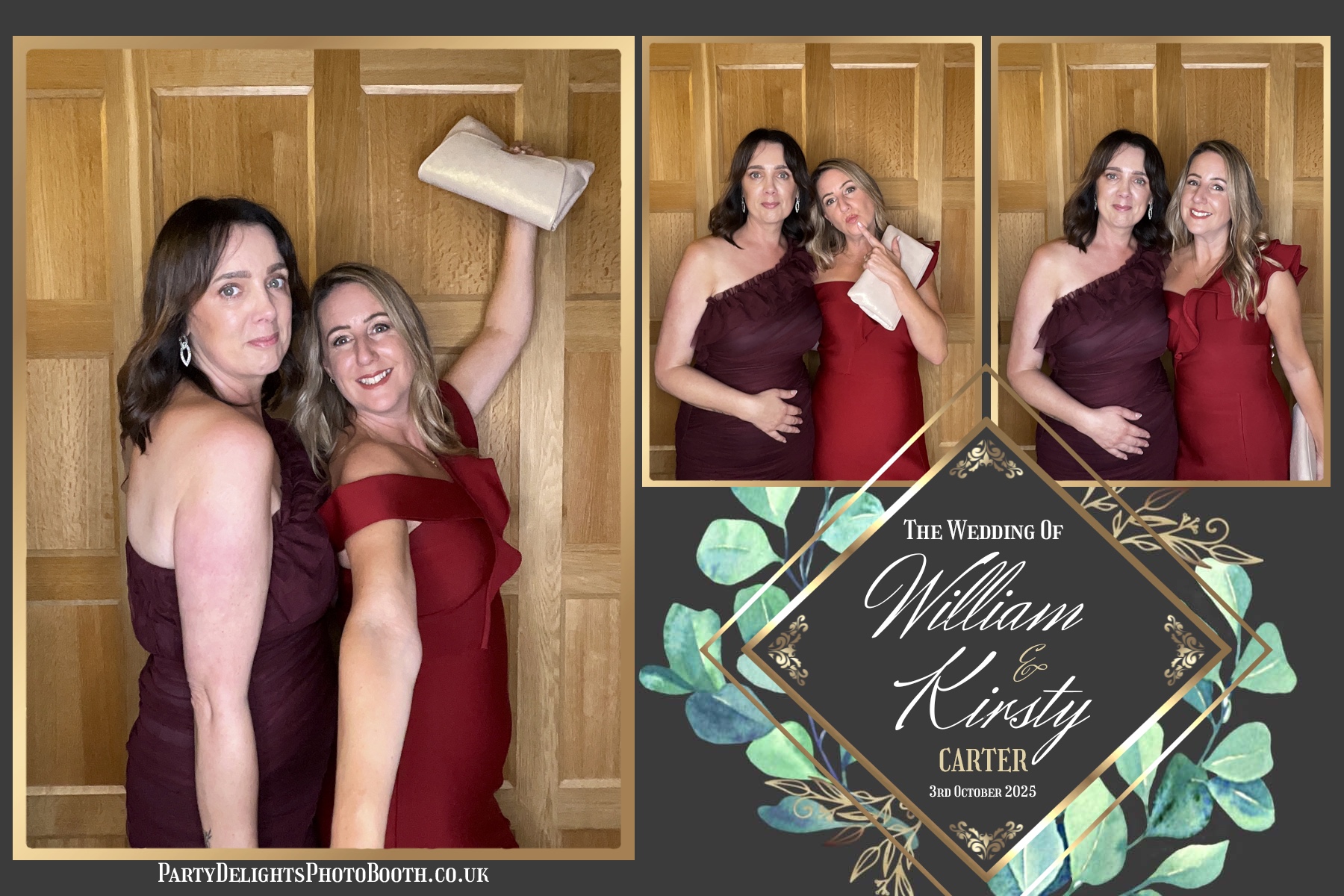 William and Kirsty Wedding | View more photos from the event at gallery.partydelightsphotobooth.co.uk/u/PartyDelightsPhotoBooth/William-and-Kirsty-Wedding