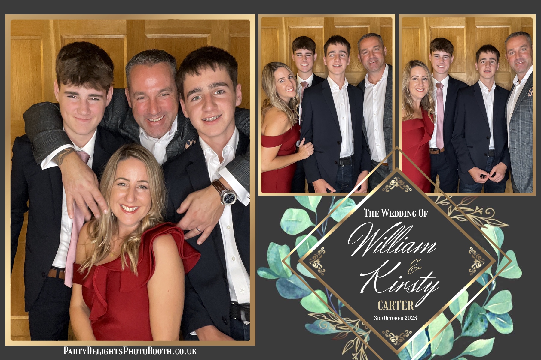 William and Kirsty Wedding | View more photos from the event at gallery.partydelightsphotobooth.co.uk/u/PartyDelightsPhotoBooth/William-and-Kirsty-Wedding