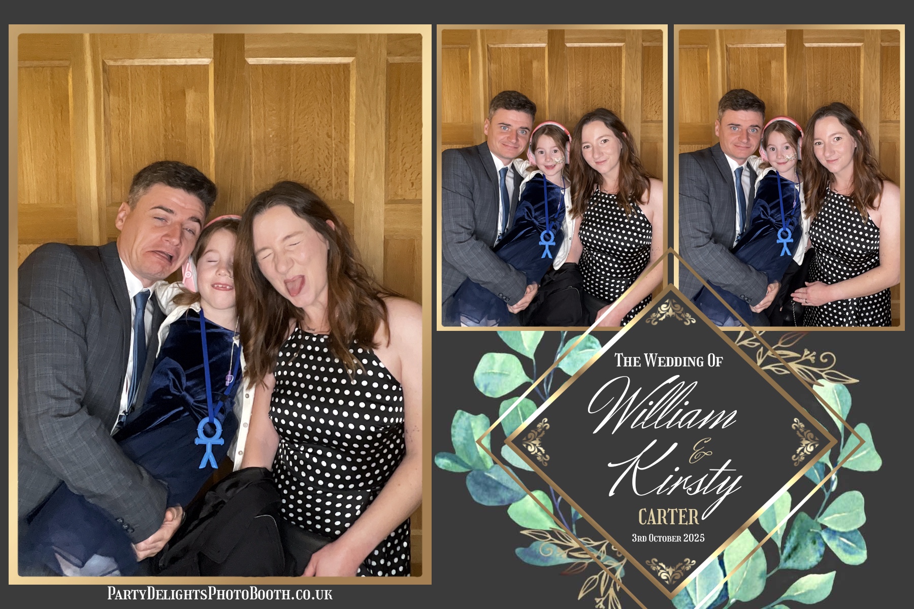 William and Kirsty Wedding | View more photos from the event at gallery.partydelightsphotobooth.co.uk/u/PartyDelightsPhotoBooth/William-and-Kirsty-Wedding