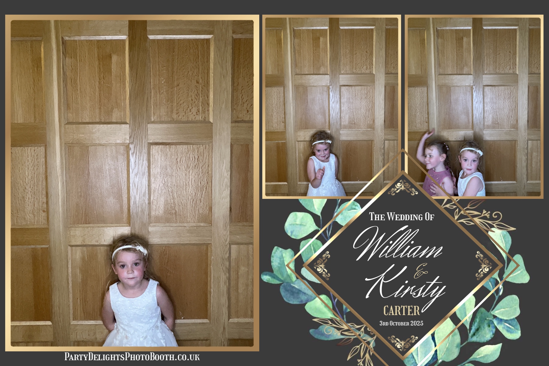 William and Kirsty Wedding | View more photos from the event at gallery.partydelightsphotobooth.co.uk/u/PartyDelightsPhotoBooth/William-and-Kirsty-Wedding