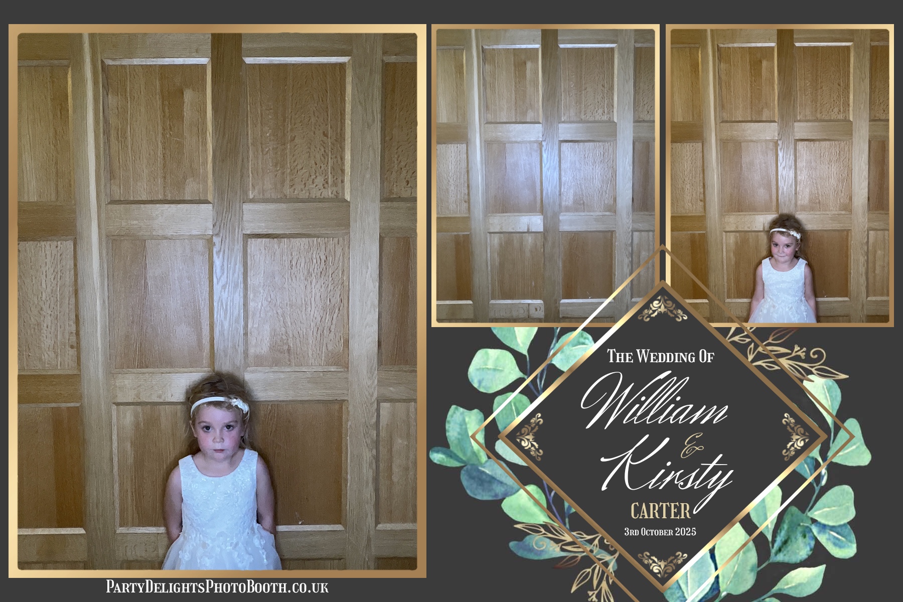 William and Kirsty Wedding | View more photos from the event at gallery.partydelightsphotobooth.co.uk/u/PartyDelightsPhotoBooth/William-and-Kirsty-Wedding