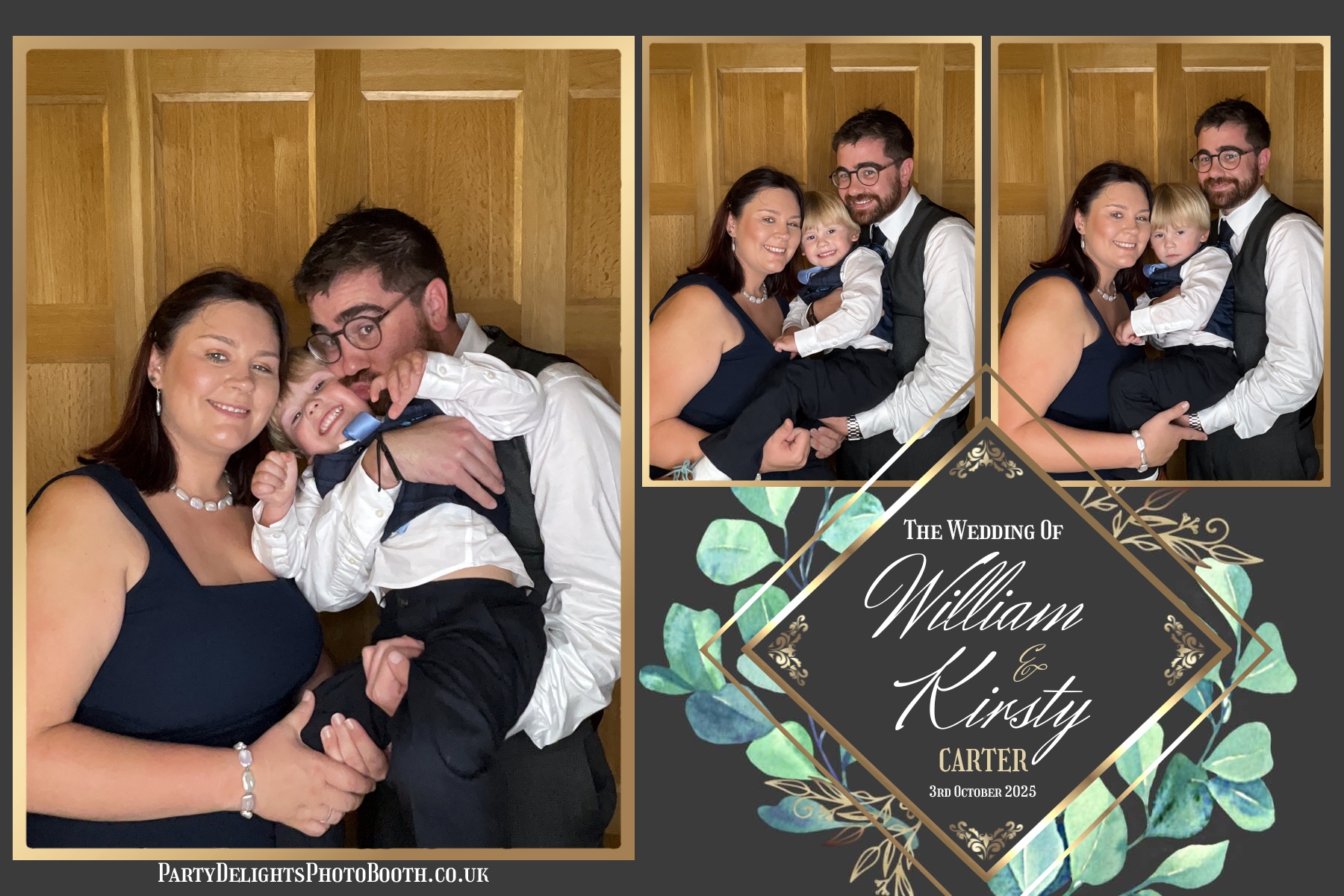 William and Kirsty Wedding | View more photos from the event at gallery.partydelightsphotobooth.co.uk/u/PartyDelightsPhotoBooth/William-and-Kirsty-Wedding