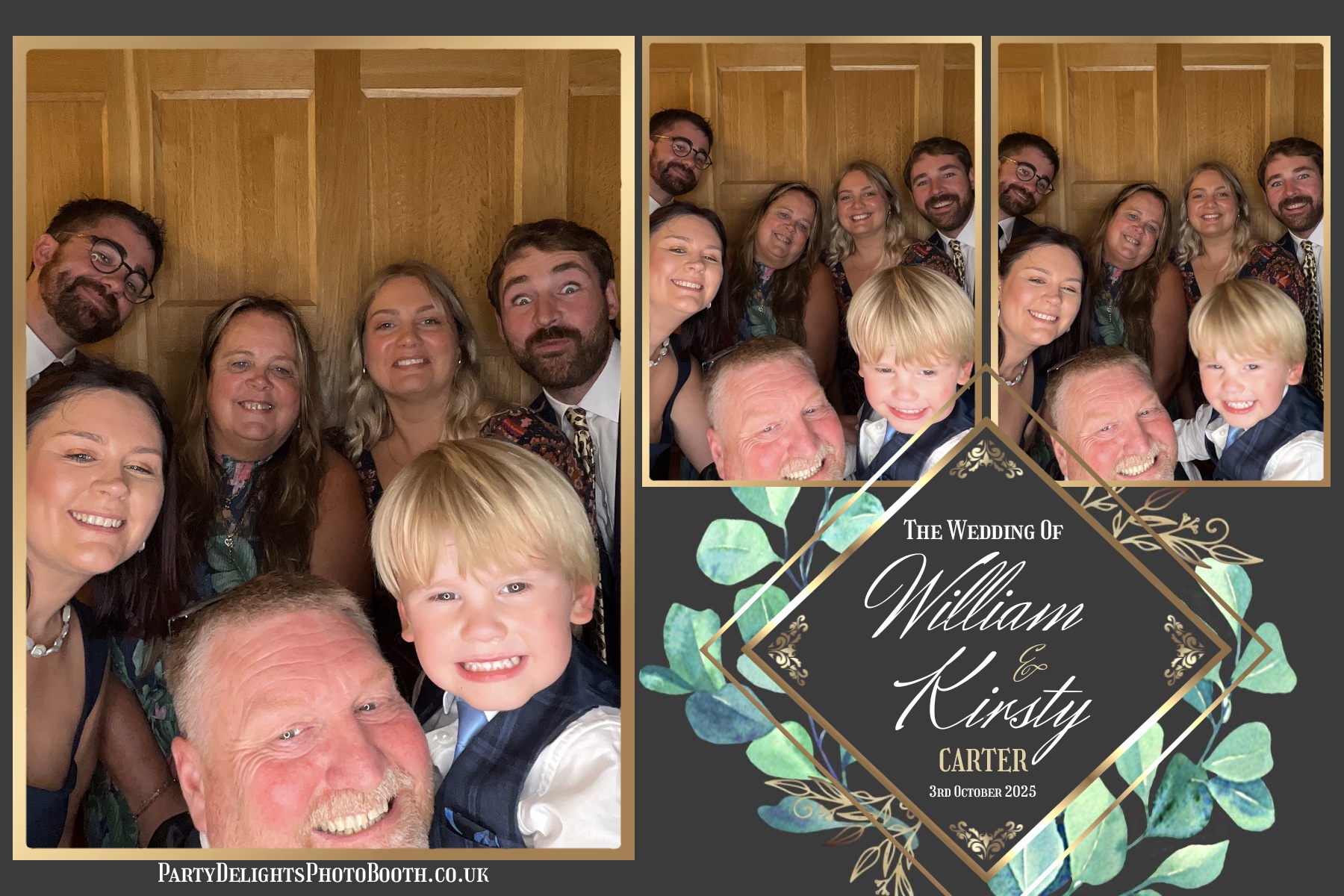 William and Kirsty Wedding | View more photos from the event at gallery.partydelightsphotobooth.co.uk/u/PartyDelightsPhotoBooth/William-and-Kirsty-Wedding