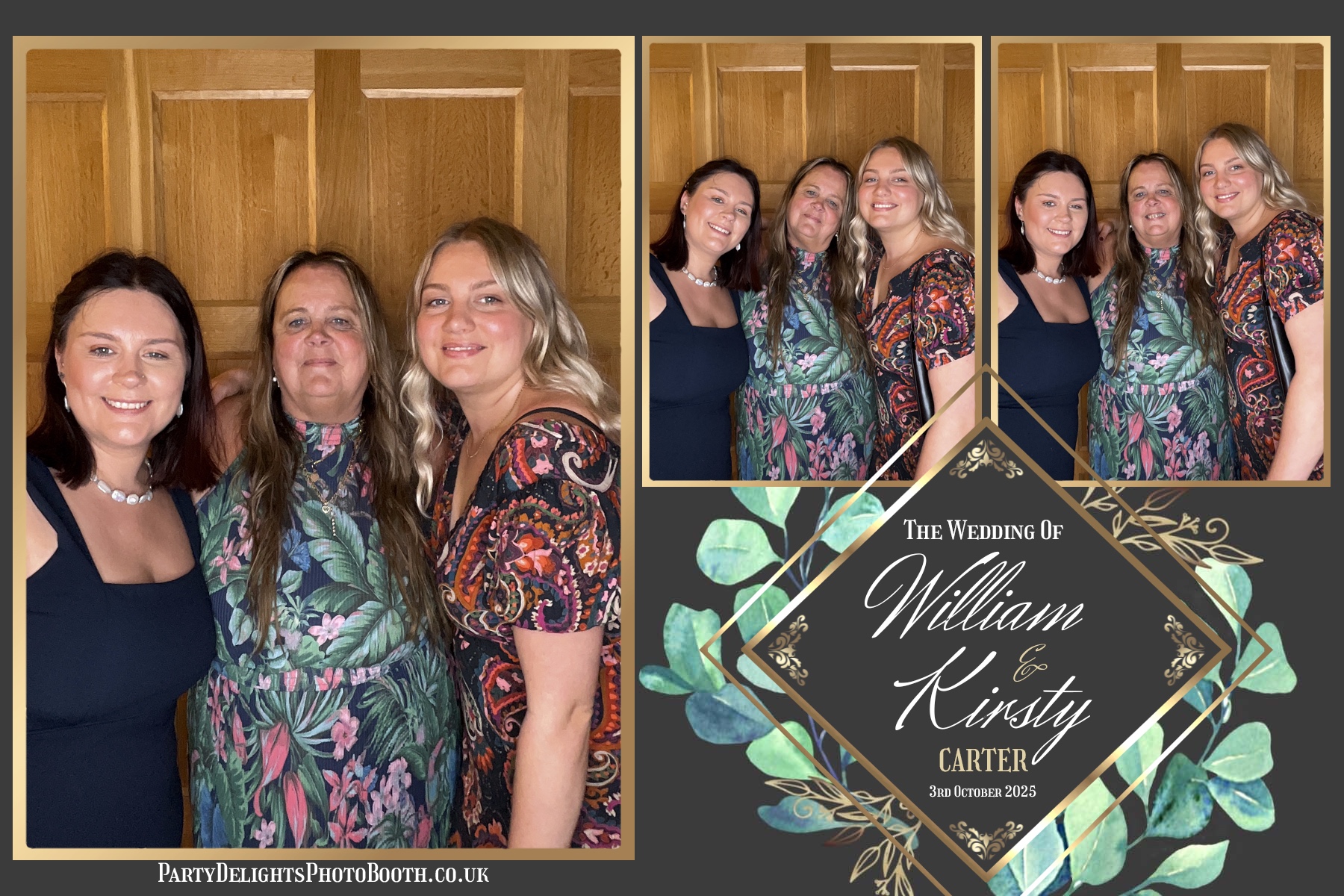 William and Kirsty Wedding | View more photos from the event at gallery.partydelightsphotobooth.co.uk/u/PartyDelightsPhotoBooth/William-and-Kirsty-Wedding