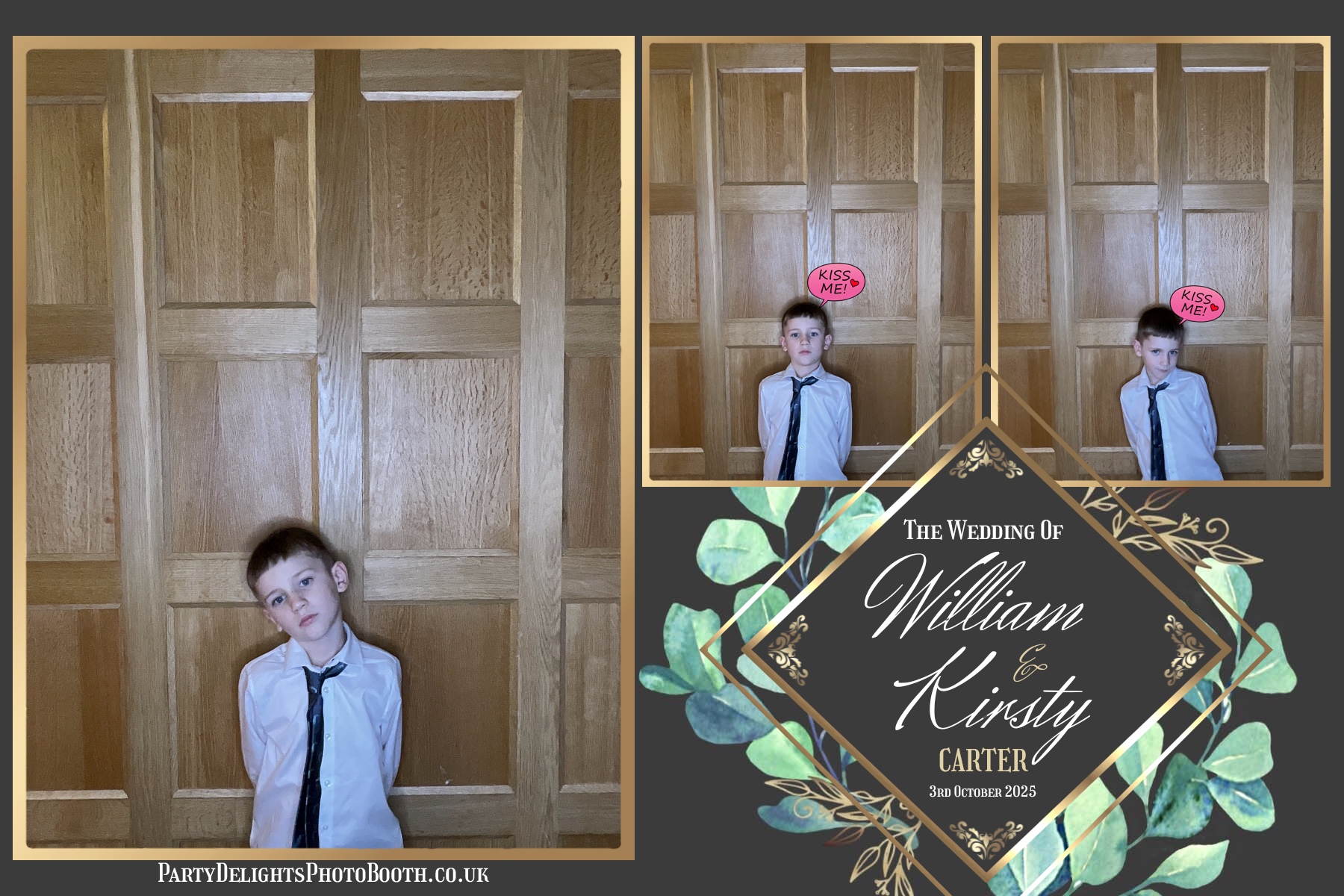 William and Kirsty Wedding | View more photos from the event at gallery.partydelightsphotobooth.co.uk/u/PartyDelightsPhotoBooth/William-and-Kirsty-Wedding