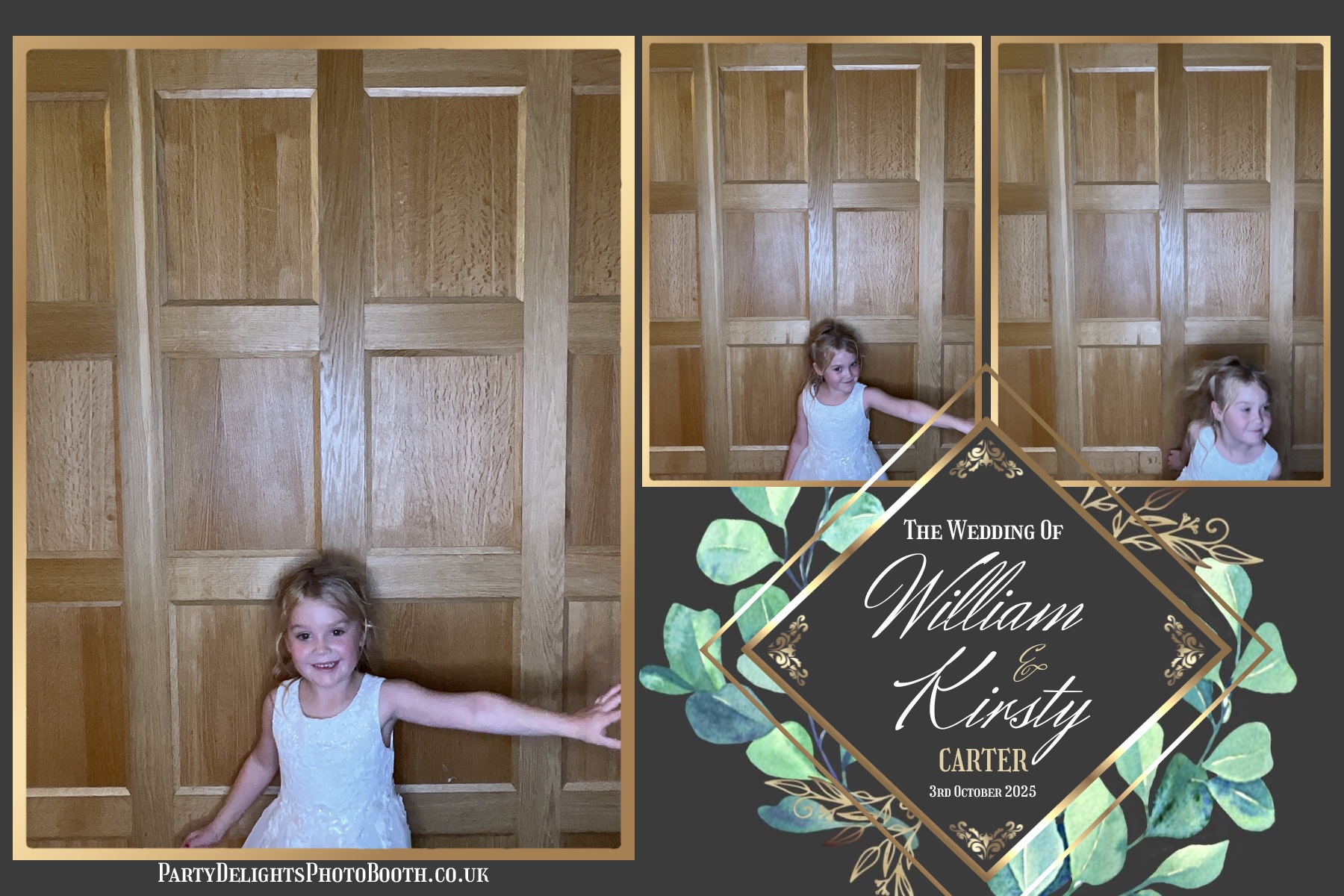 William and Kirsty Wedding | View more photos from the event at gallery.partydelightsphotobooth.co.uk/u/PartyDelightsPhotoBooth/William-and-Kirsty-Wedding