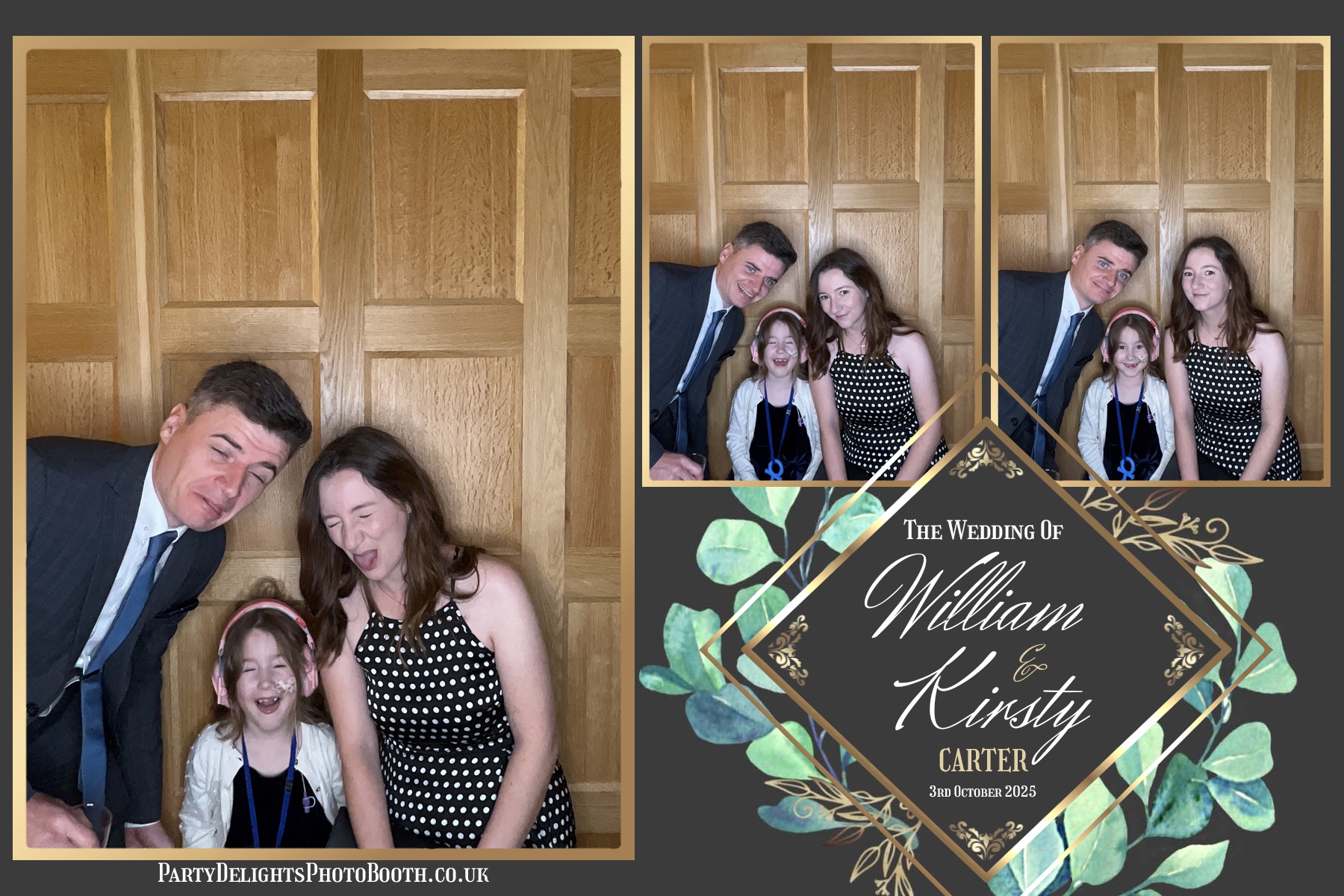 William and Kirsty Wedding | View more photos from the event at gallery.partydelightsphotobooth.co.uk/u/PartyDelightsPhotoBooth/William-and-Kirsty-Wedding