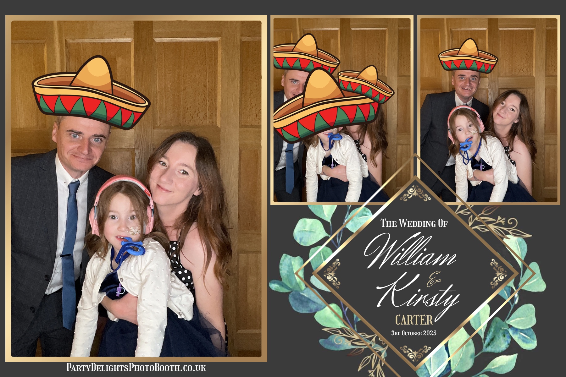 William and Kirsty Wedding | View more photos from the event at gallery.partydelightsphotobooth.co.uk/u/PartyDelightsPhotoBooth/William-and-Kirsty-Wedding