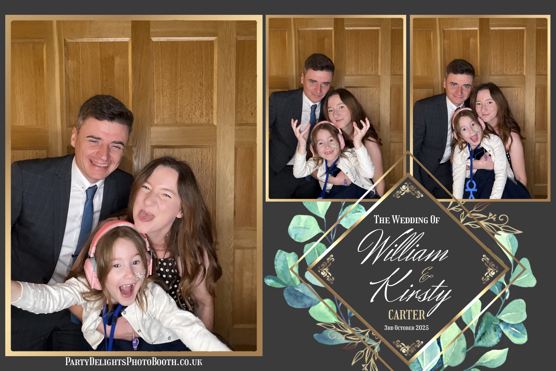 William and Kirsty Wedding | View more photos from the event at gallery.partydelightsphotobooth.co.uk/u/PartyDelightsPhotoBooth/William-and-Kirsty-Wedding