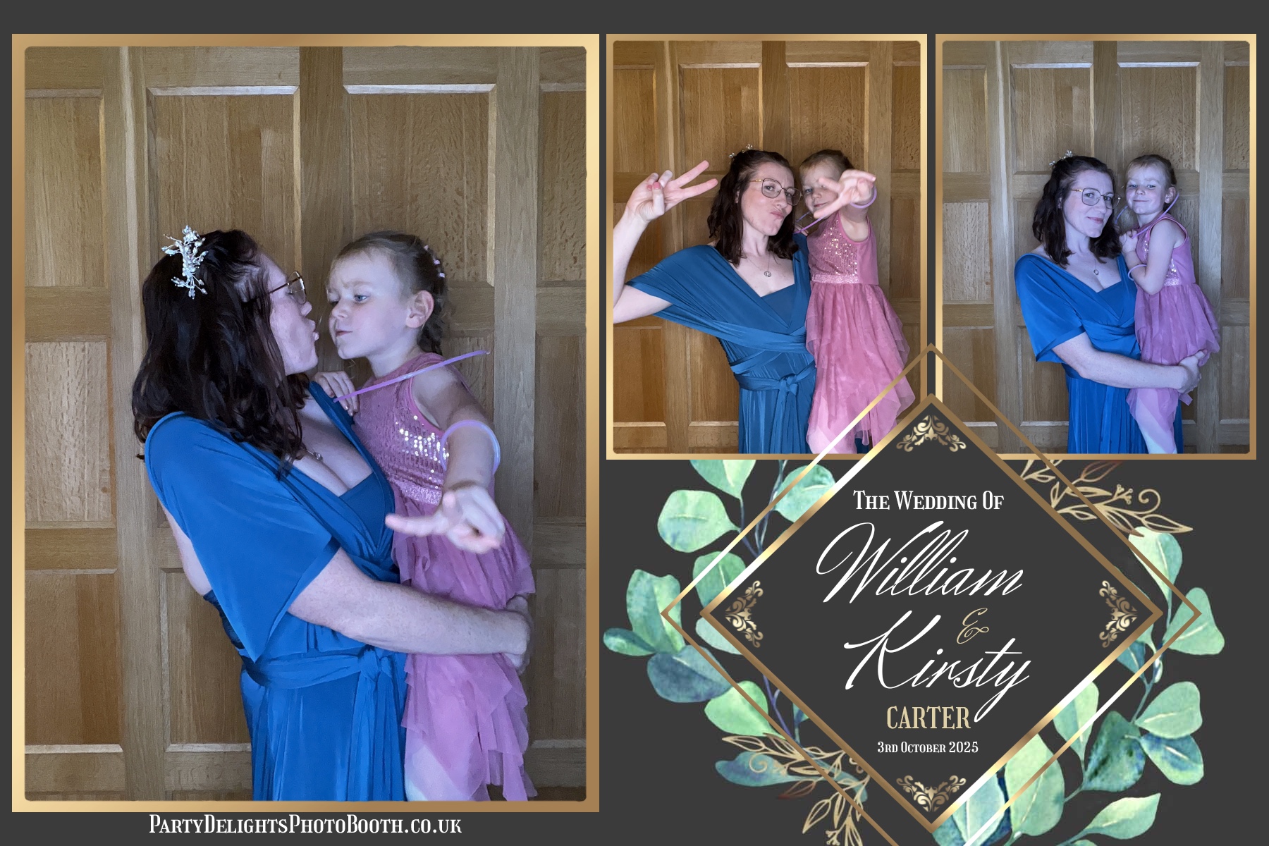 William and Kirsty Wedding | View more photos from the event at gallery.partydelightsphotobooth.co.uk/u/PartyDelightsPhotoBooth/William-and-Kirsty-Wedding