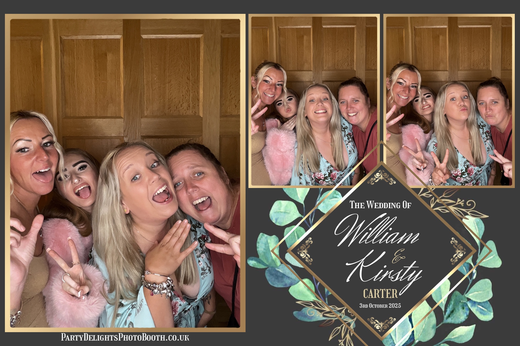 William and Kirsty Wedding | View more photos from the event at gallery.partydelightsphotobooth.co.uk/u/PartyDelightsPhotoBooth/William-and-Kirsty-Wedding