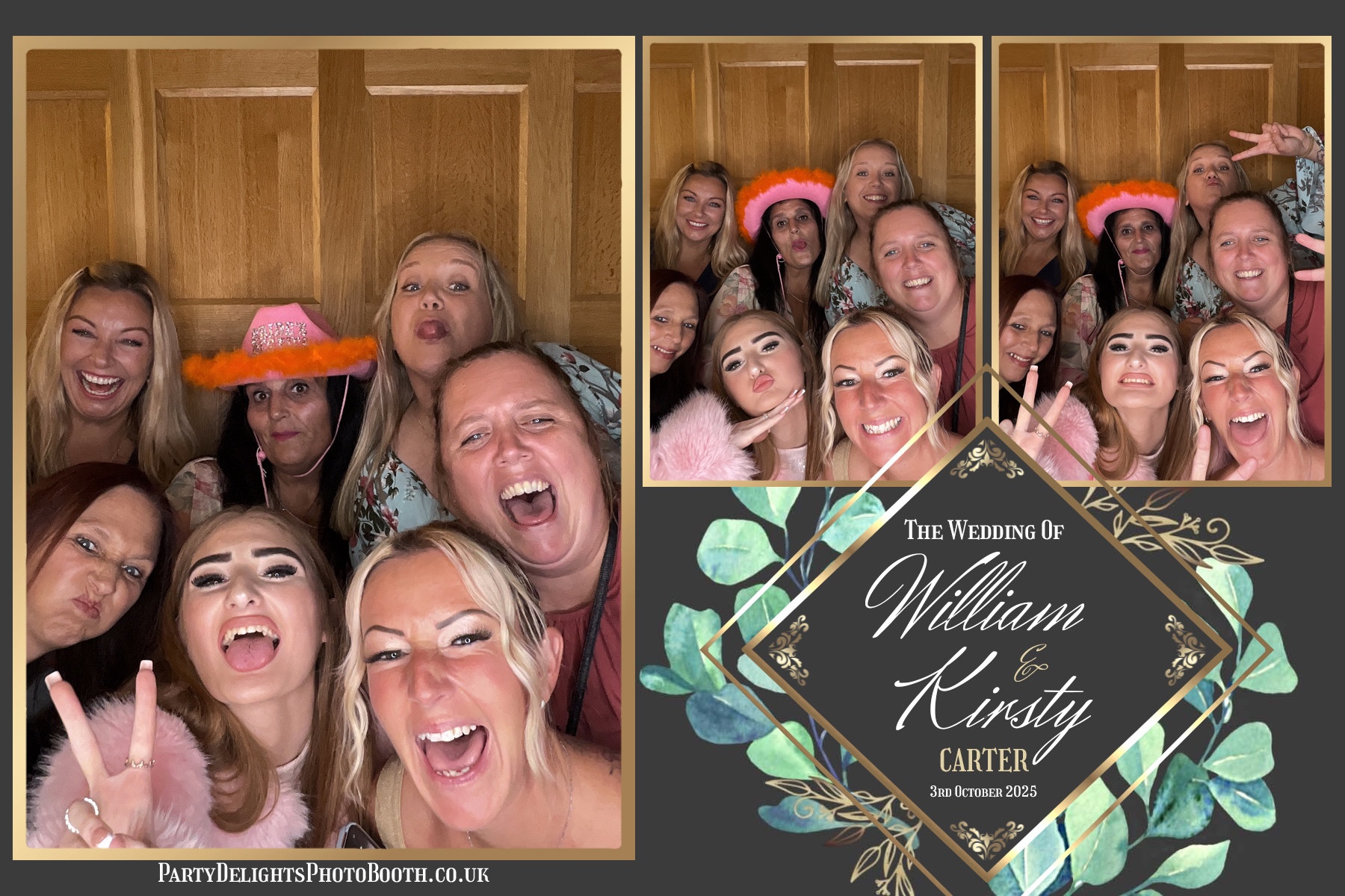 William and Kirsty Wedding | View more photos from the event at gallery.partydelightsphotobooth.co.uk/u/PartyDelightsPhotoBooth/William-and-Kirsty-Wedding