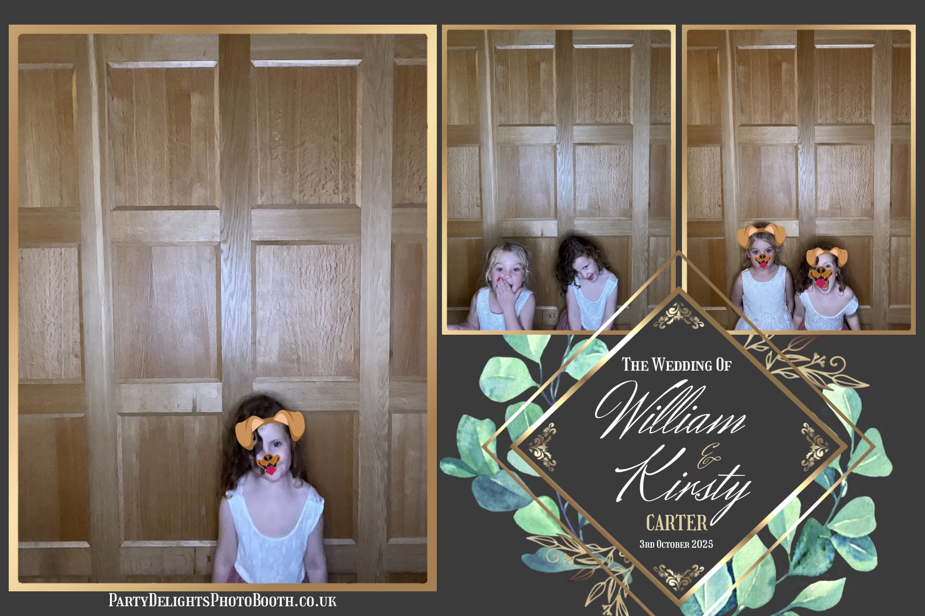 William and Kirsty Wedding | View more photos from the event at gallery.partydelightsphotobooth.co.uk/u/PartyDelightsPhotoBooth/William-and-Kirsty-Wedding