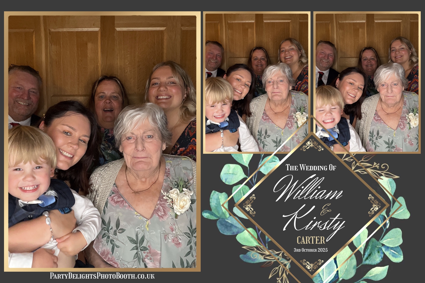 William and Kirsty Wedding | View more photos from the event at gallery.partydelightsphotobooth.co.uk/u/PartyDelightsPhotoBooth/William-and-Kirsty-Wedding