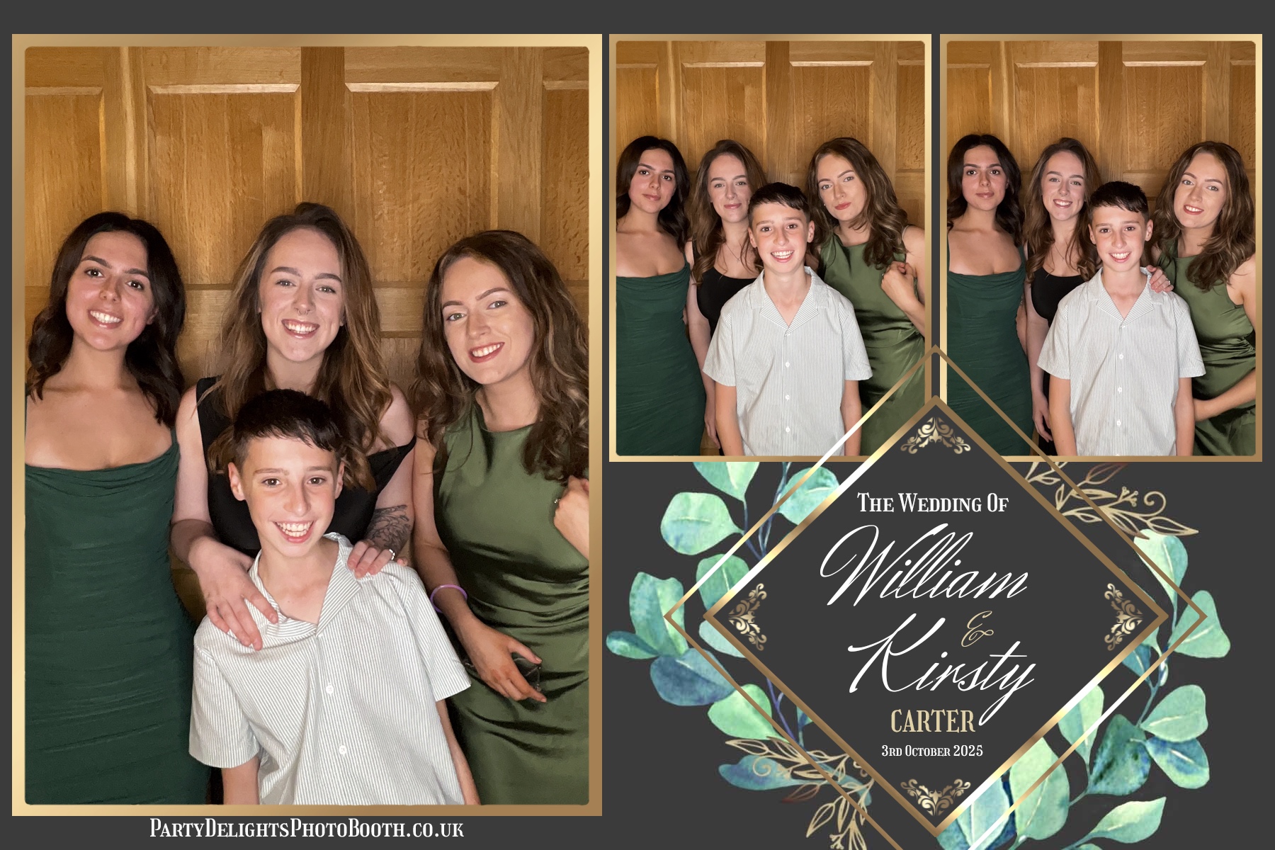 William and Kirsty Wedding | View more photos from the event at gallery.partydelightsphotobooth.co.uk/u/PartyDelightsPhotoBooth/William-and-Kirsty-Wedding