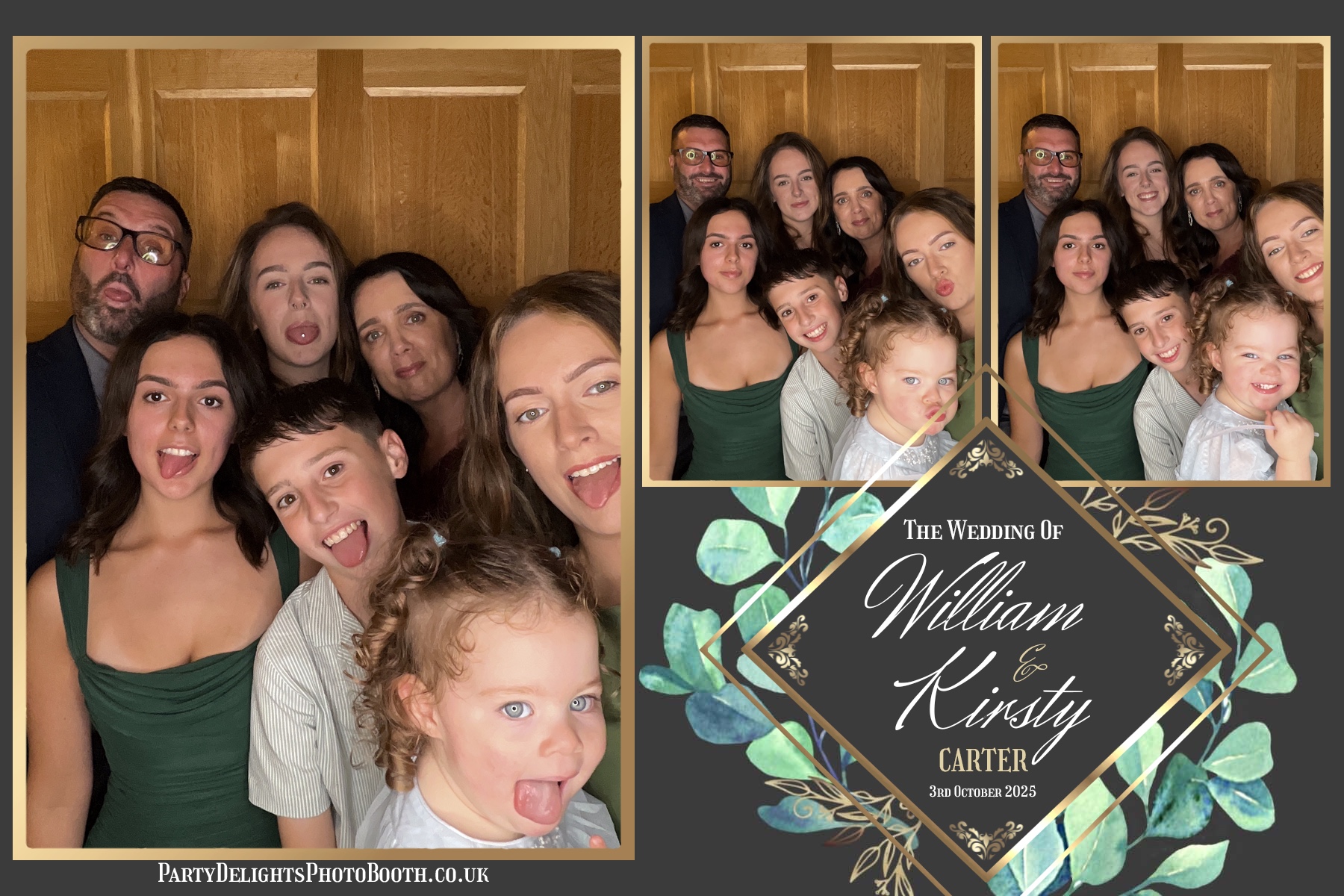 William and Kirsty Wedding | View more photos from the event at gallery.partydelightsphotobooth.co.uk/u/PartyDelightsPhotoBooth/William-and-Kirsty-Wedding